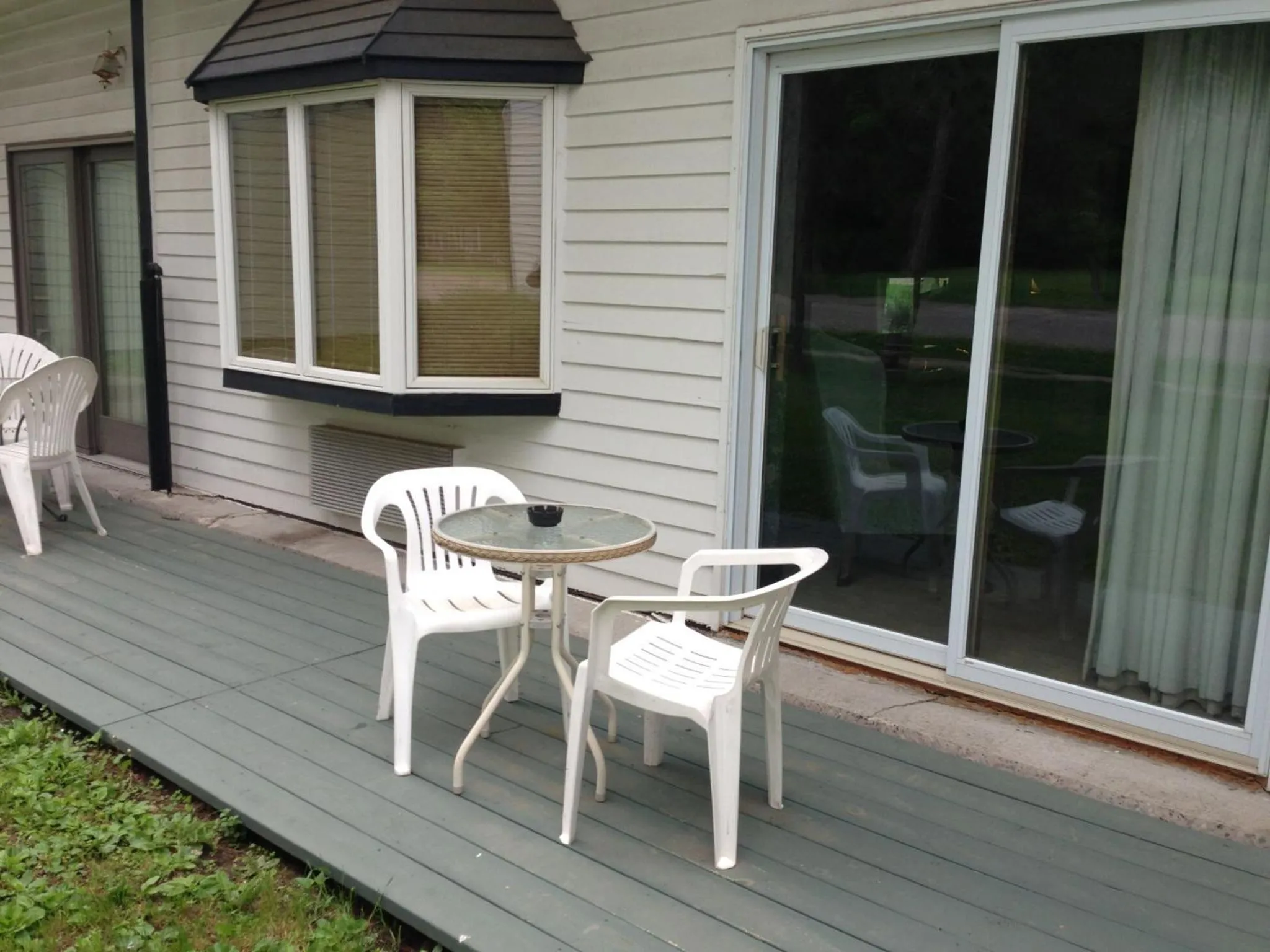 Patio in Afton House Inn