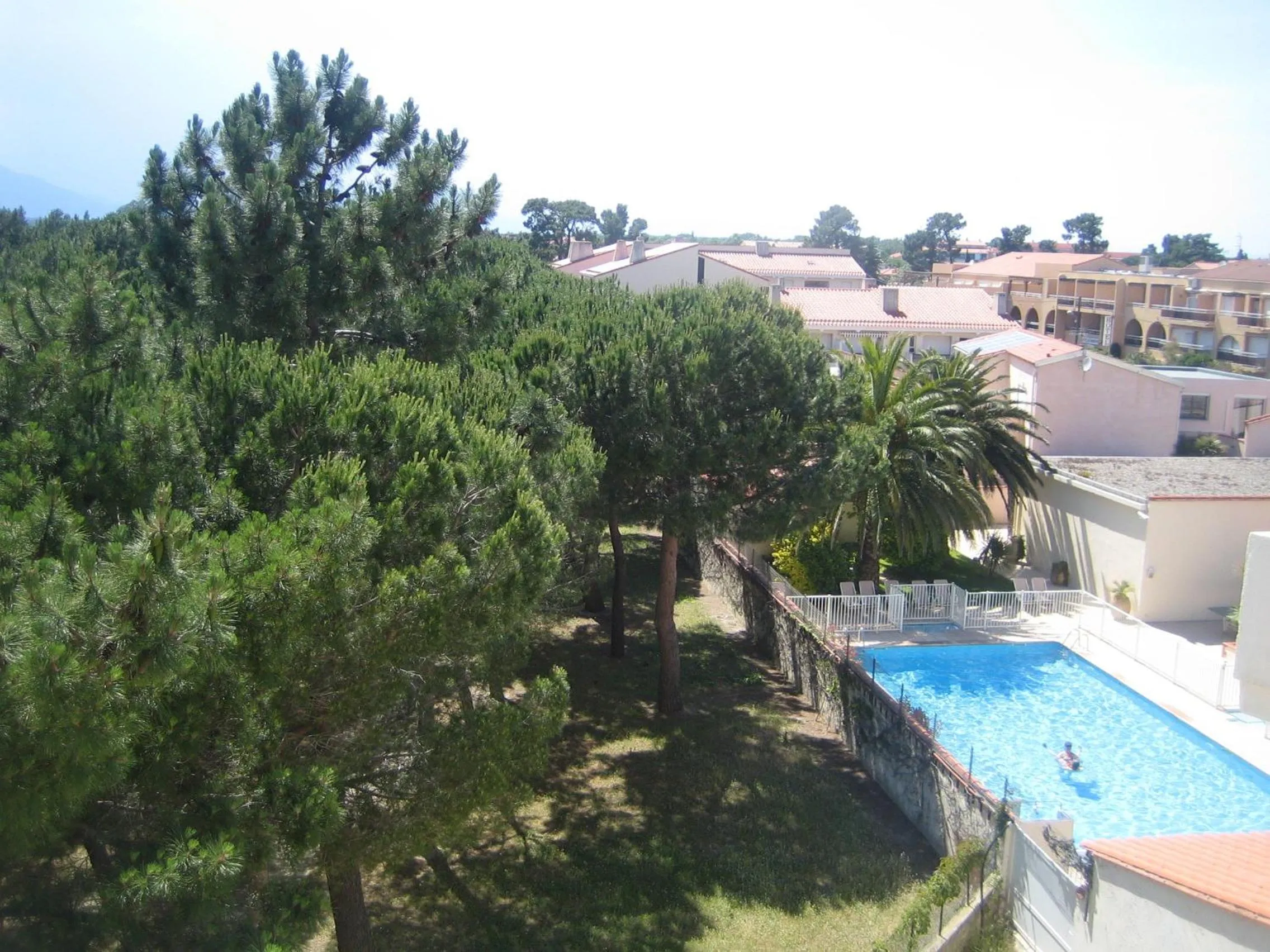 Pool view in Plage des Pins