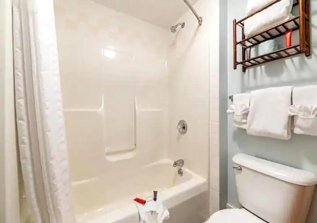 Bathroom in The Heritage of Lake George