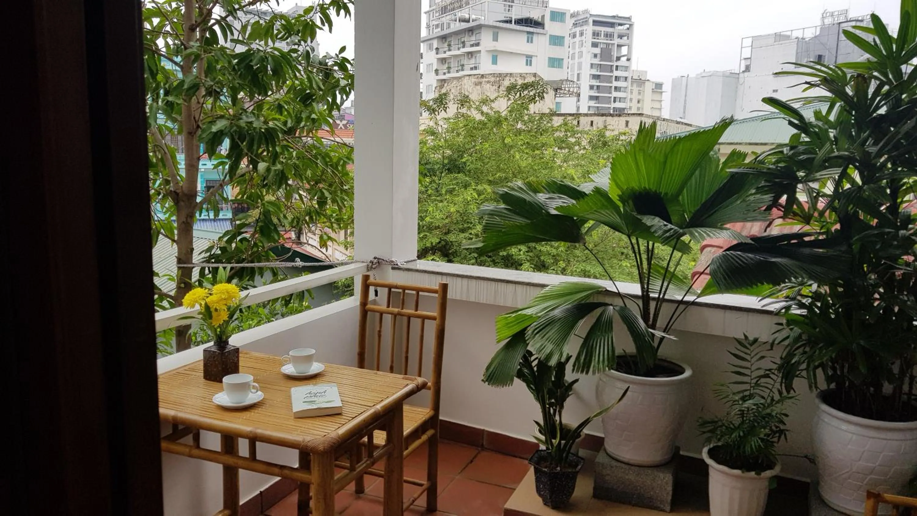 Balcony/Terrace in Tâm Homestay