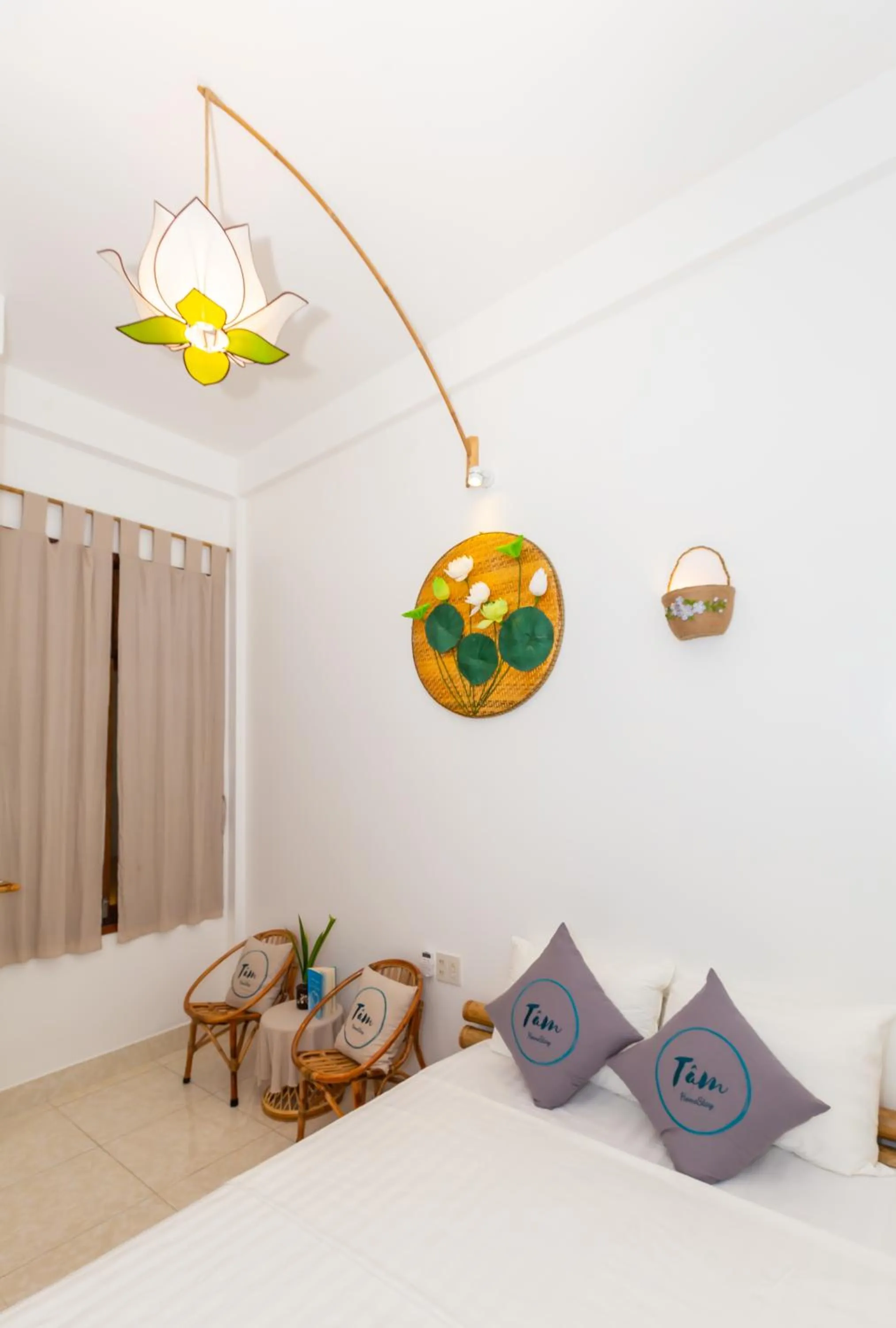 Bed in Tâm Homestay