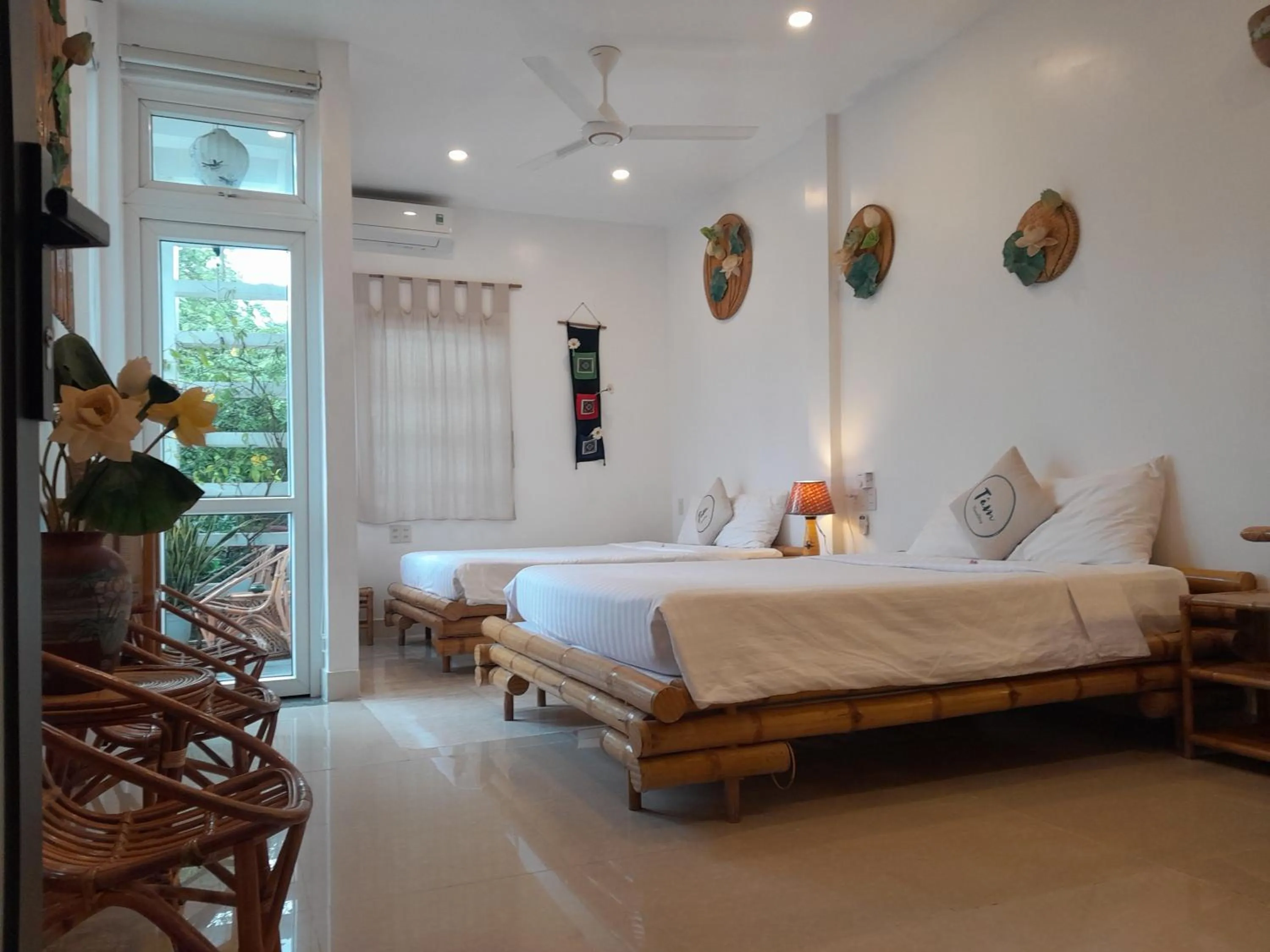 Bed in Tâm Homestay