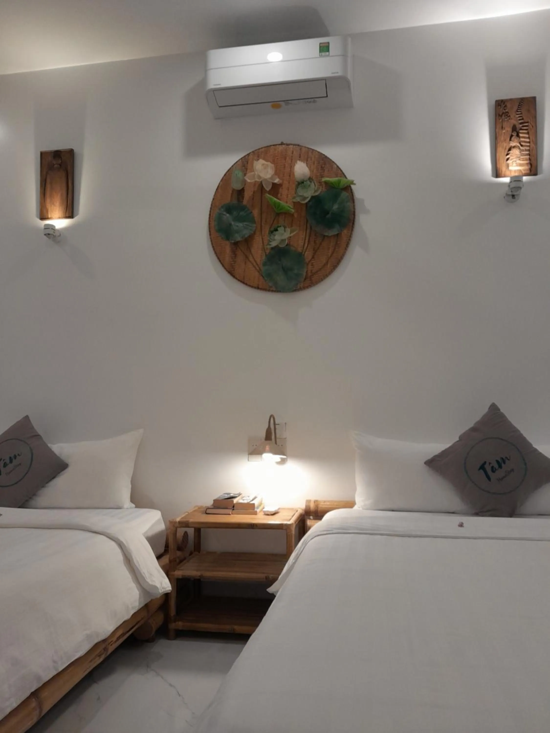 Bed in Tâm Homestay