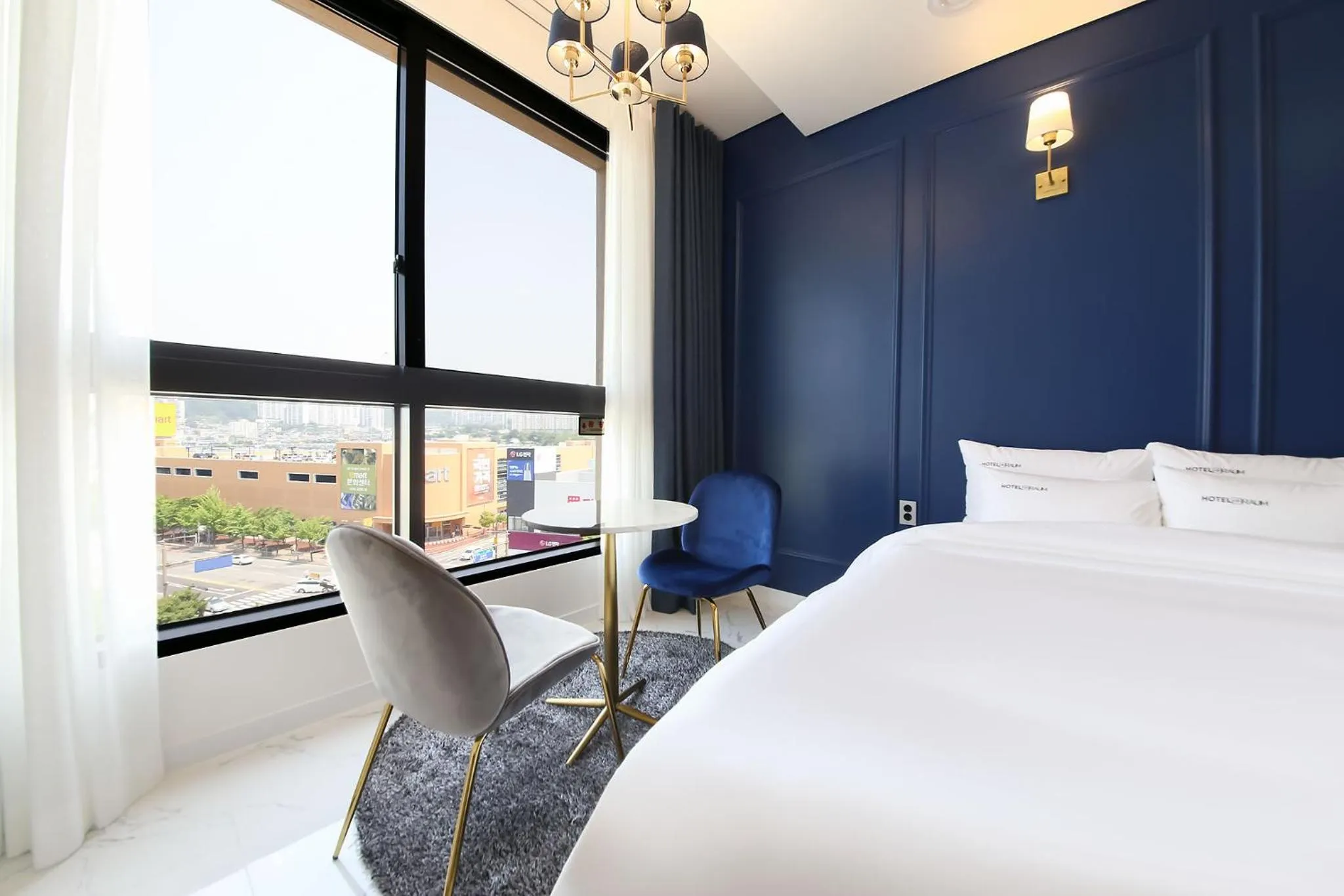 Bed in Hotel Raum Suncheon