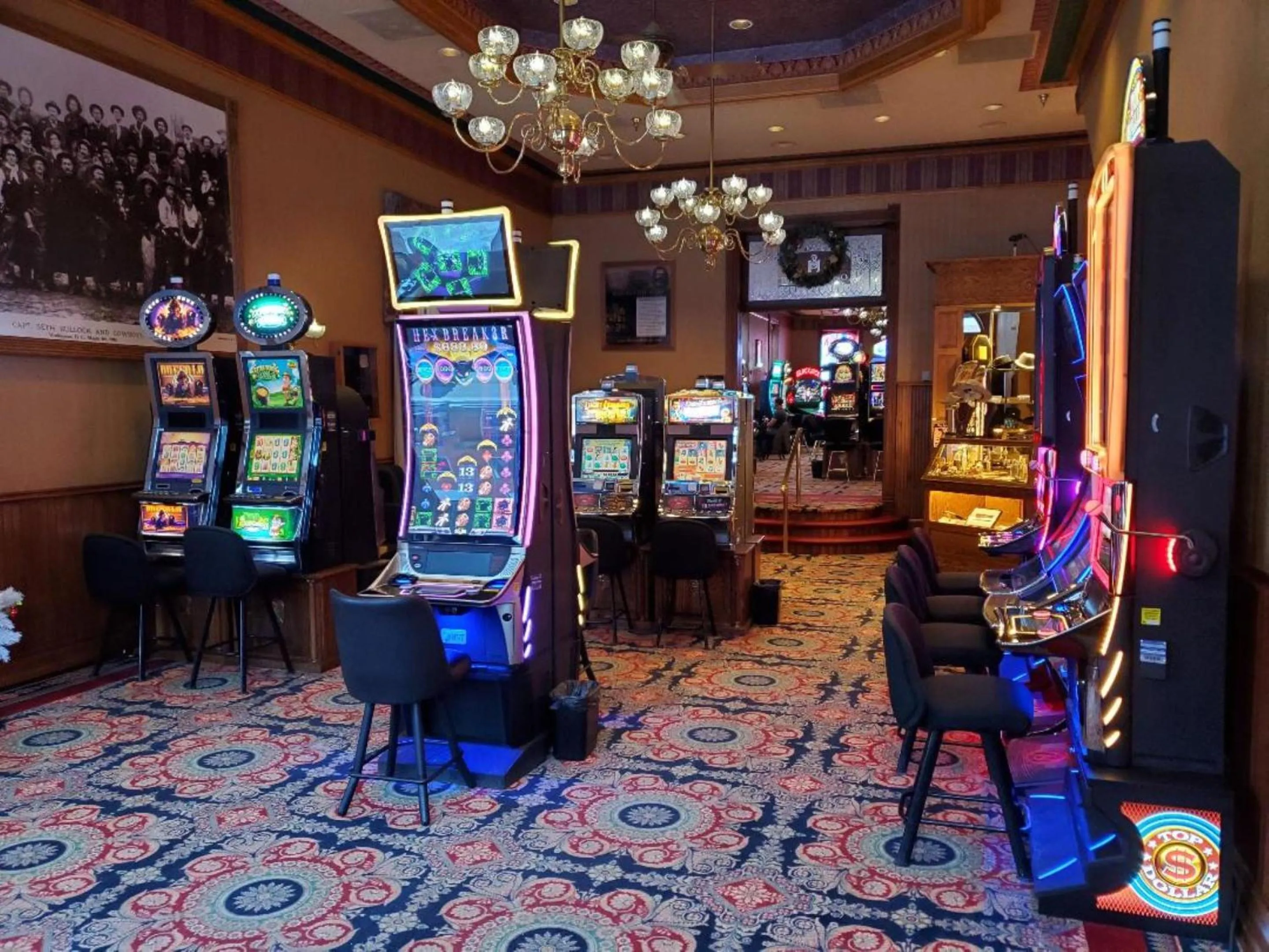 Casino in Historic Bullock Hotel