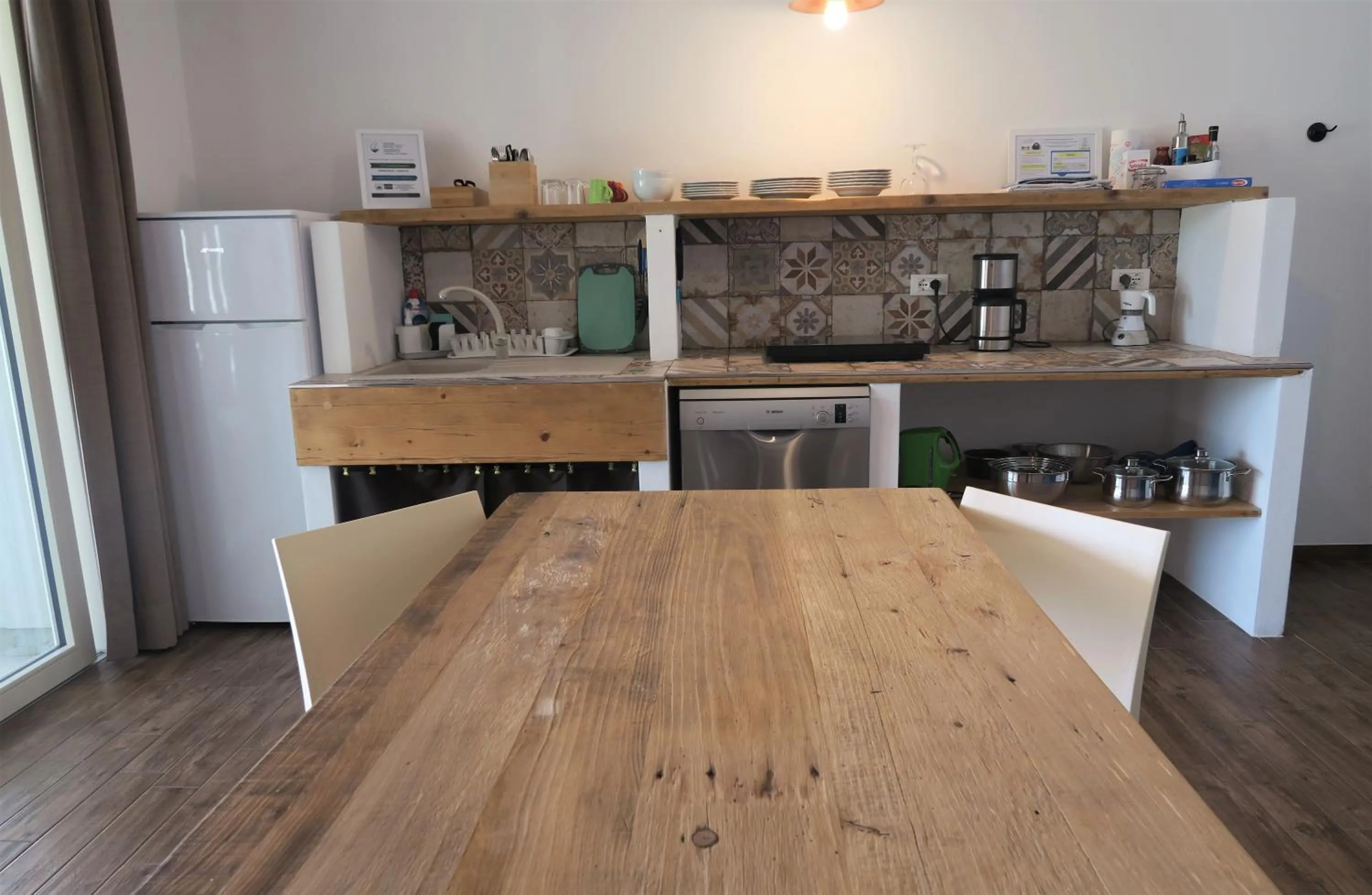 Coffee/tea facilities in Oasi Da Vinci Apartments Lake Garda View