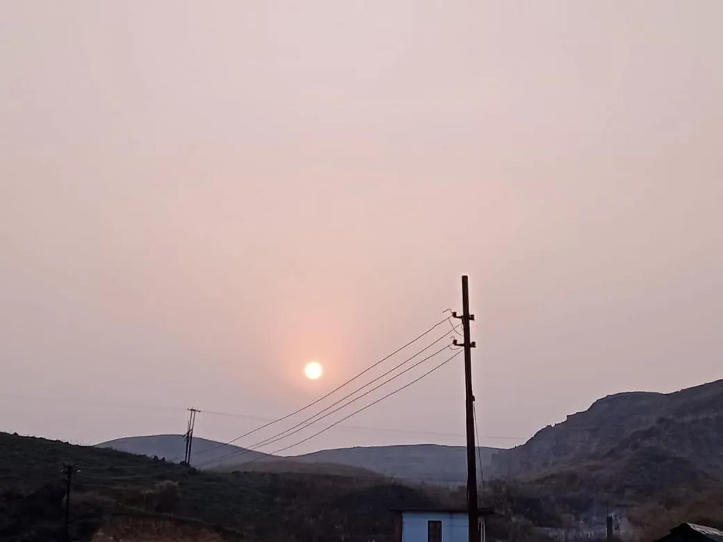 Sunset in Sulawado Resort