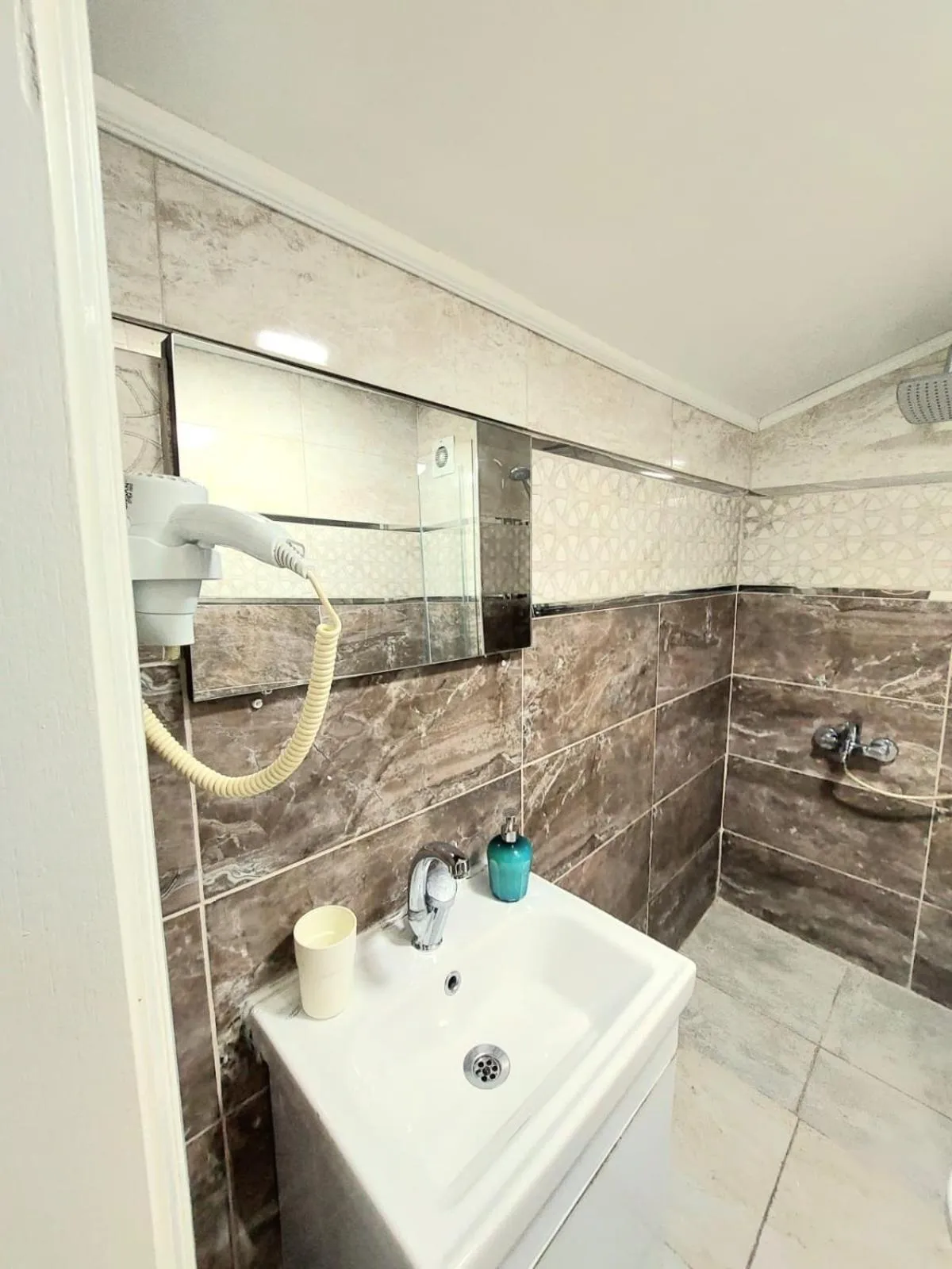 Bathroom in La bella hotel