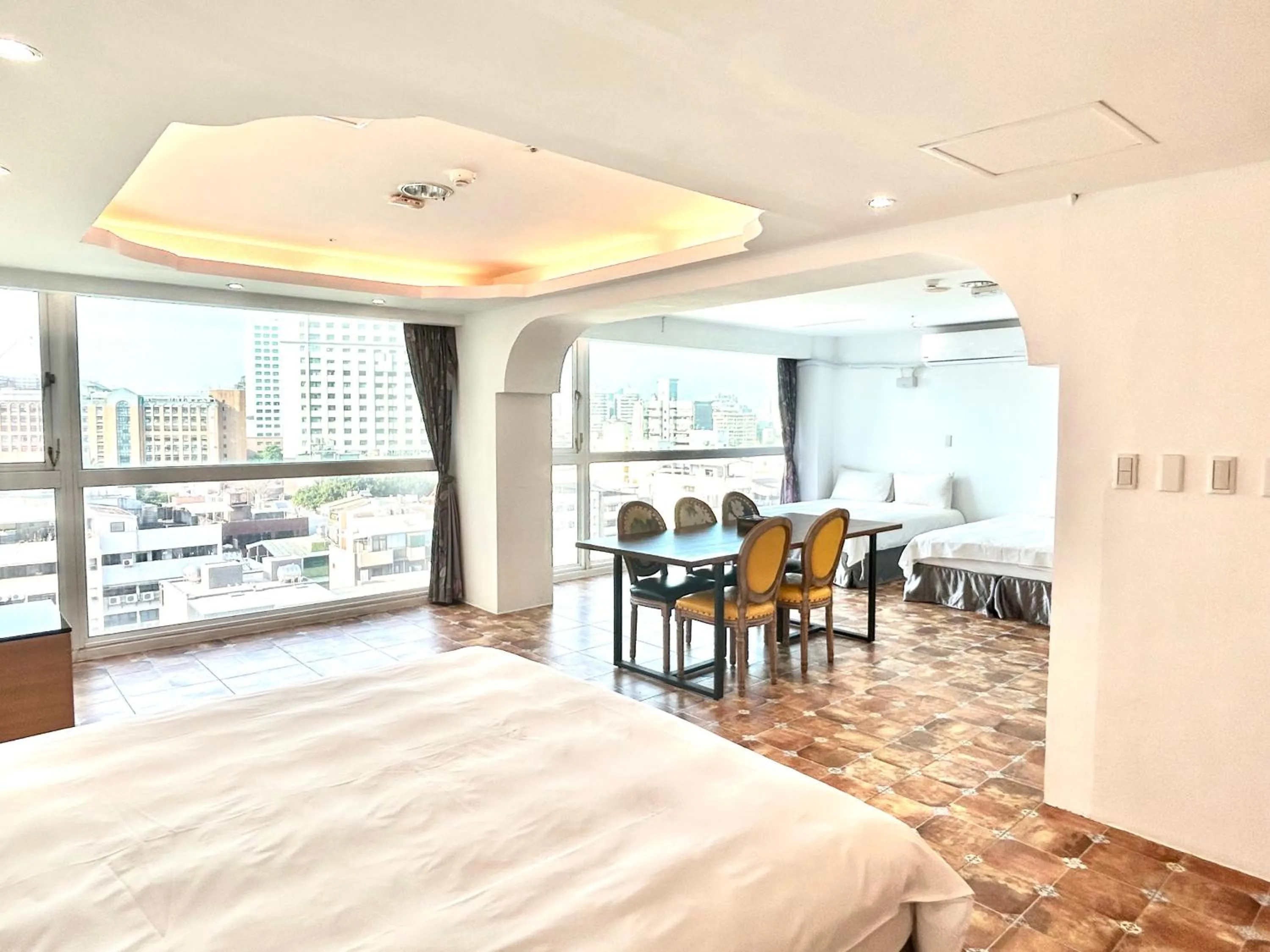 Bed in Hotel Champs Elysées