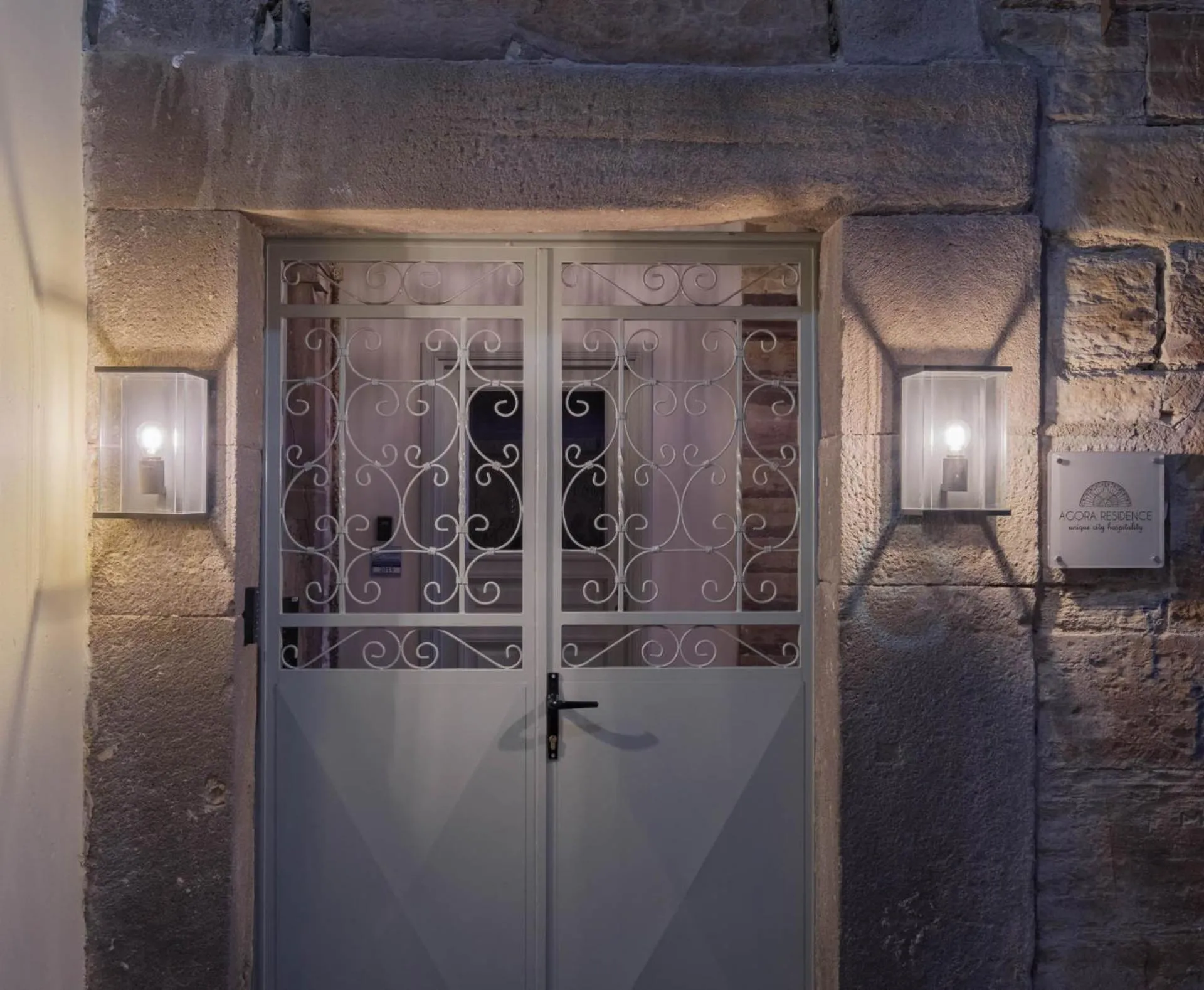 Facade/entrance in Agora Residence