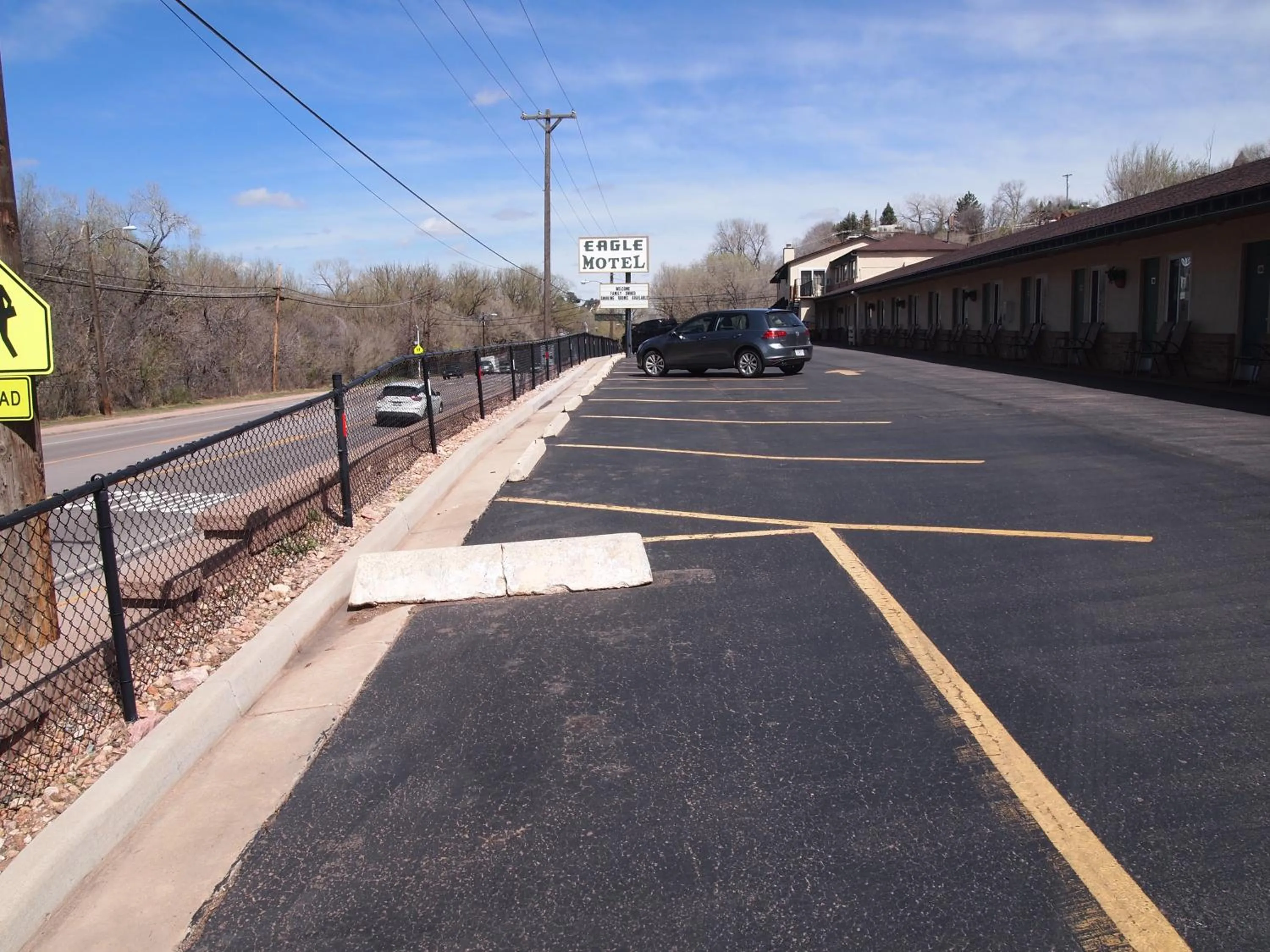 Street view in Eagle Motel