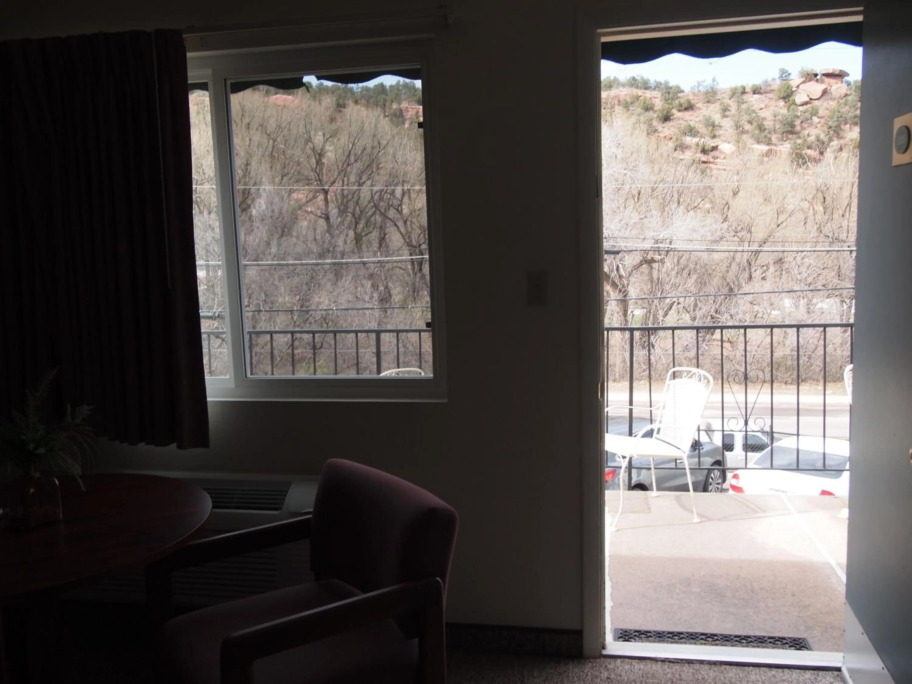 Mountain view in Eagle Motel