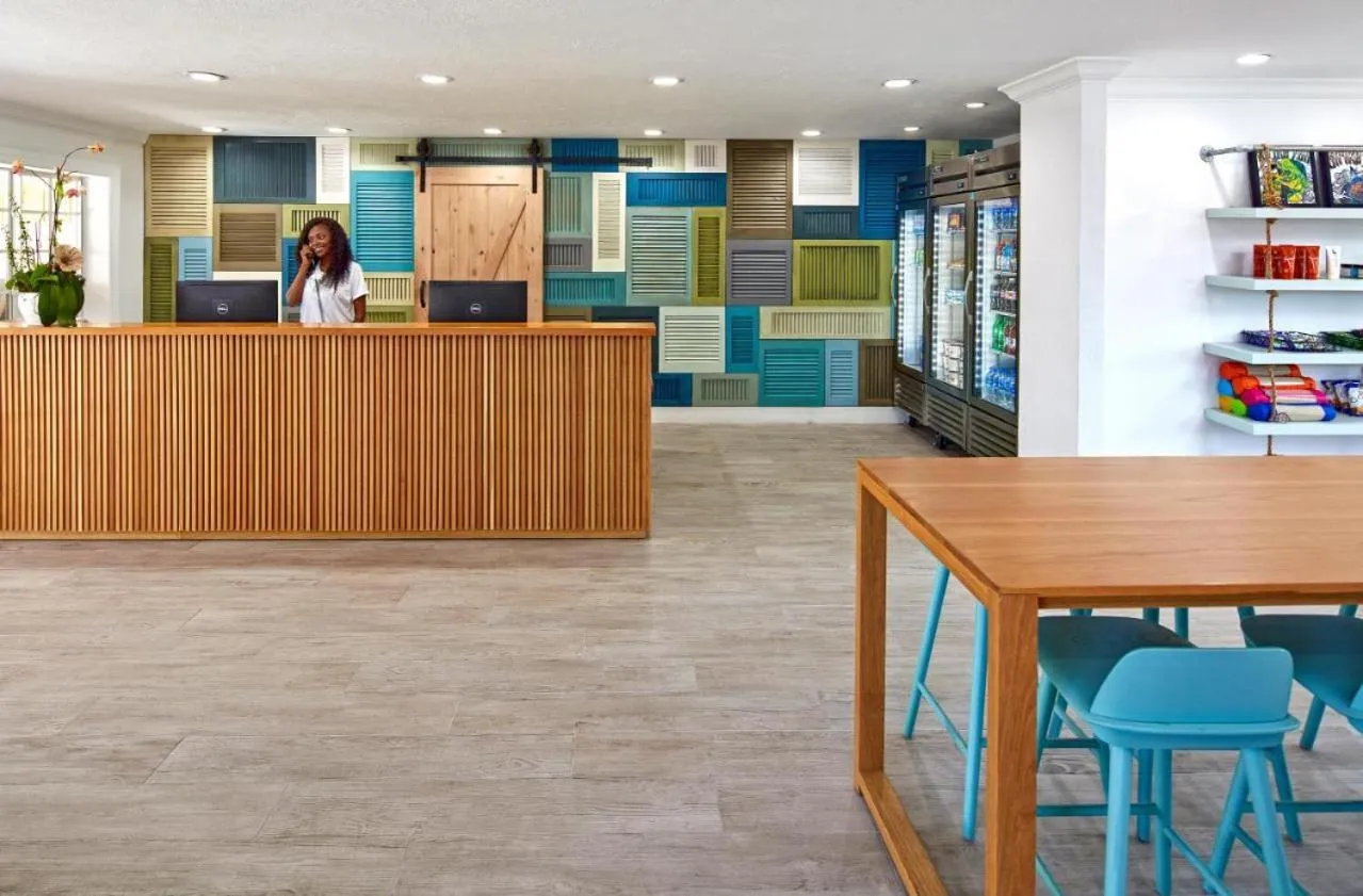 Lobby or reception in Hadley Resort and Marina