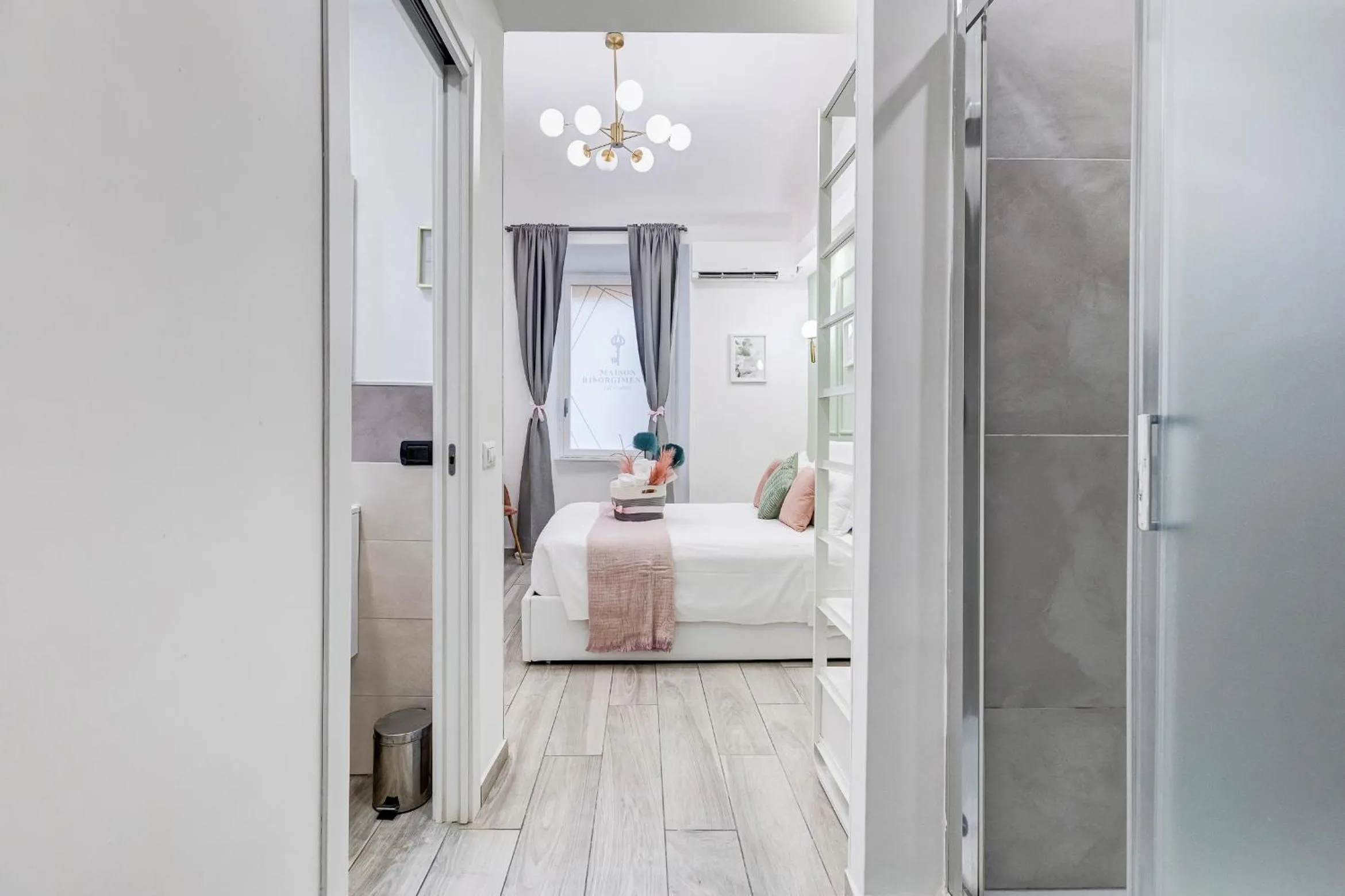 Bathroom, Bed in Maison Risorgimento