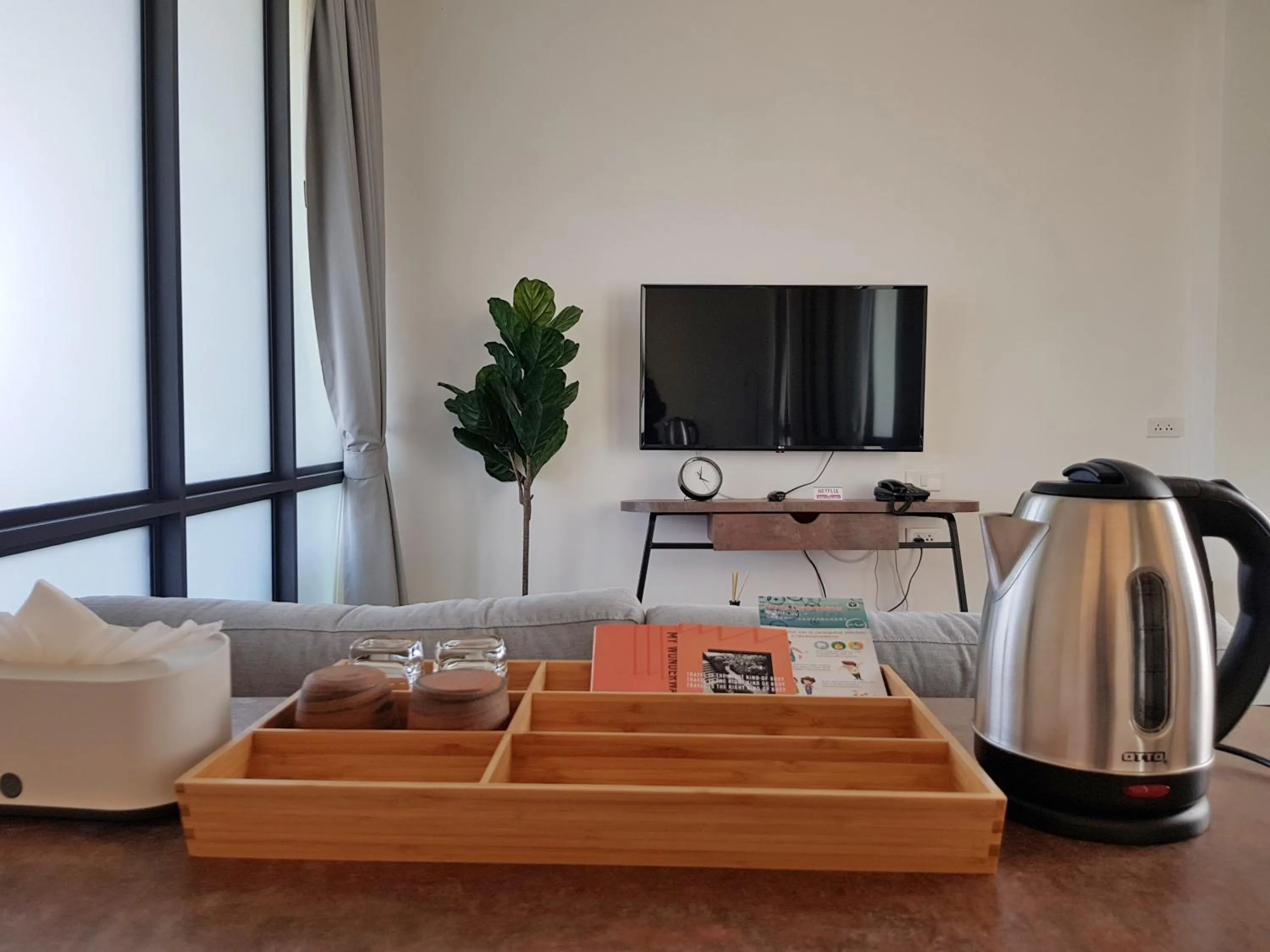 Bedroom in Wonderwall Hotel