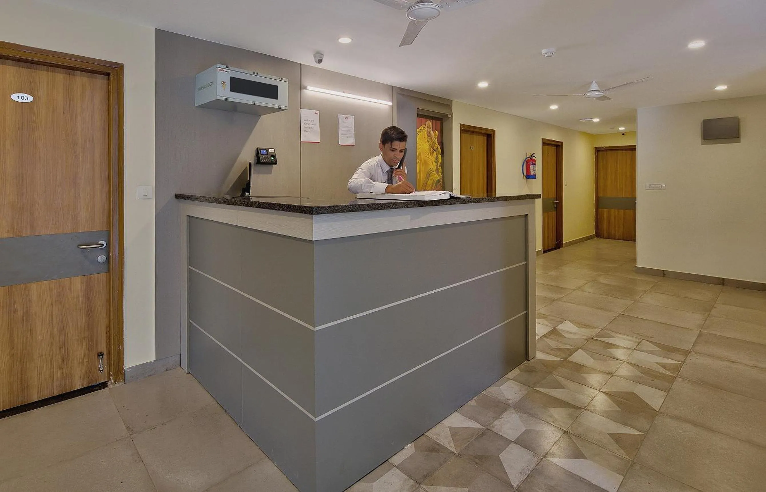 Lobby or reception in Super Hotel O Blessings Residency