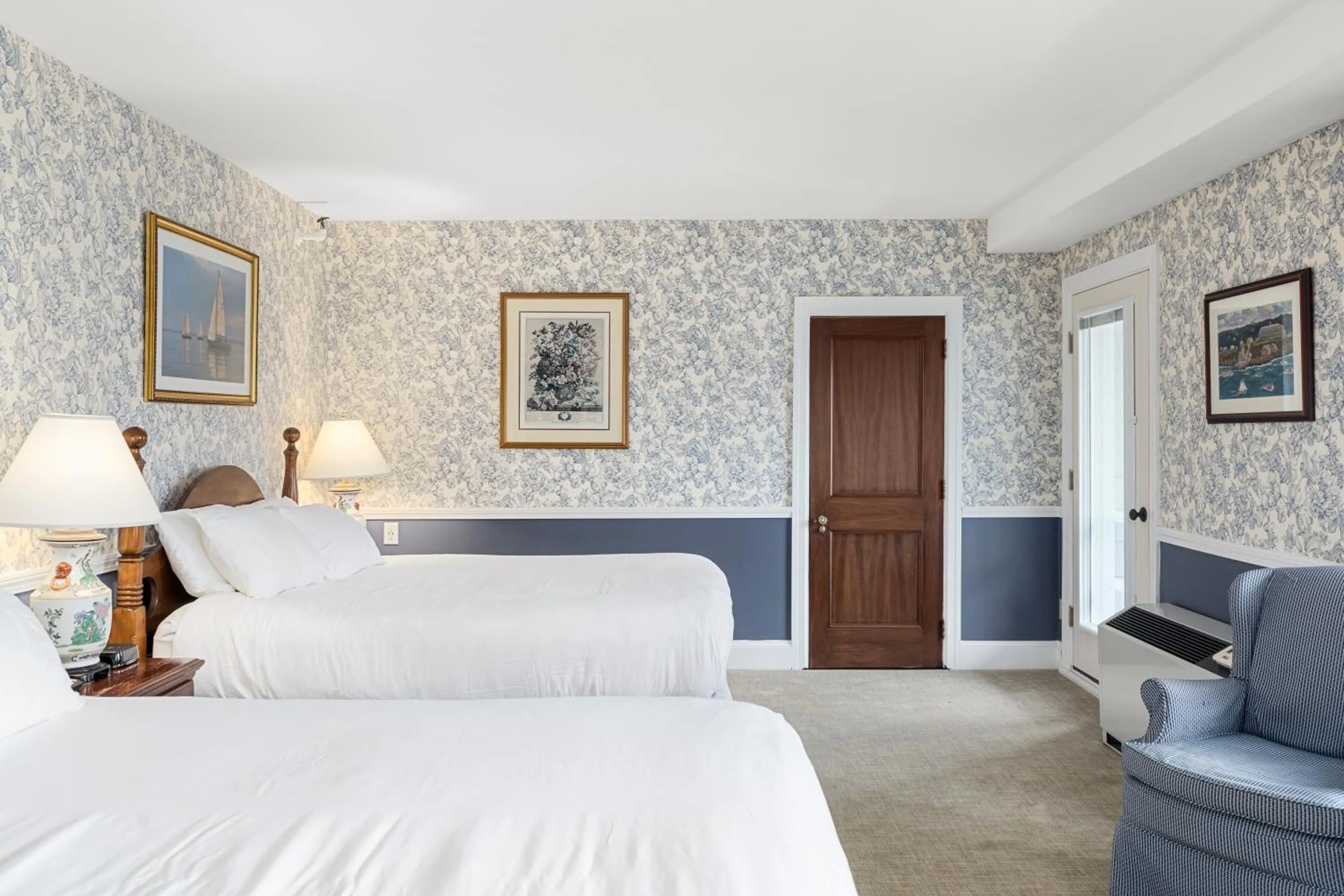 Bed in Black Point Inn