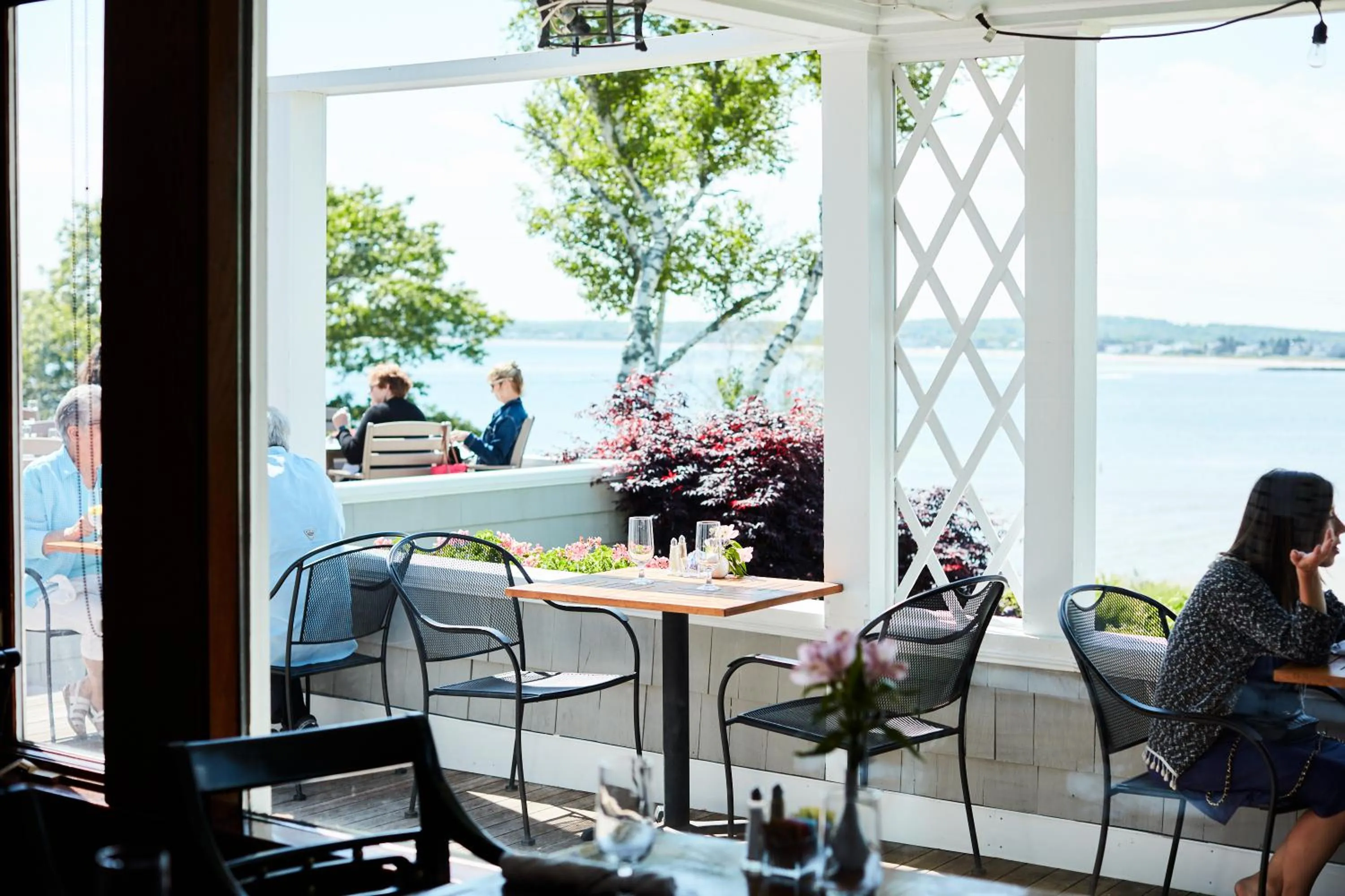 Patio in Black Point Inn