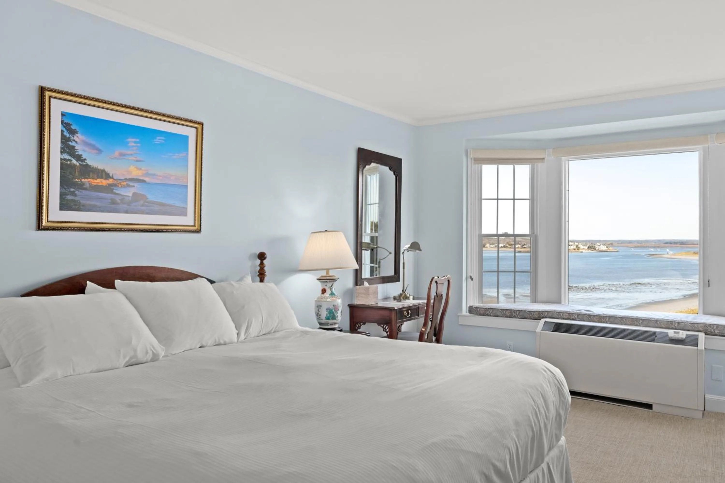 Bed in Black Point Inn