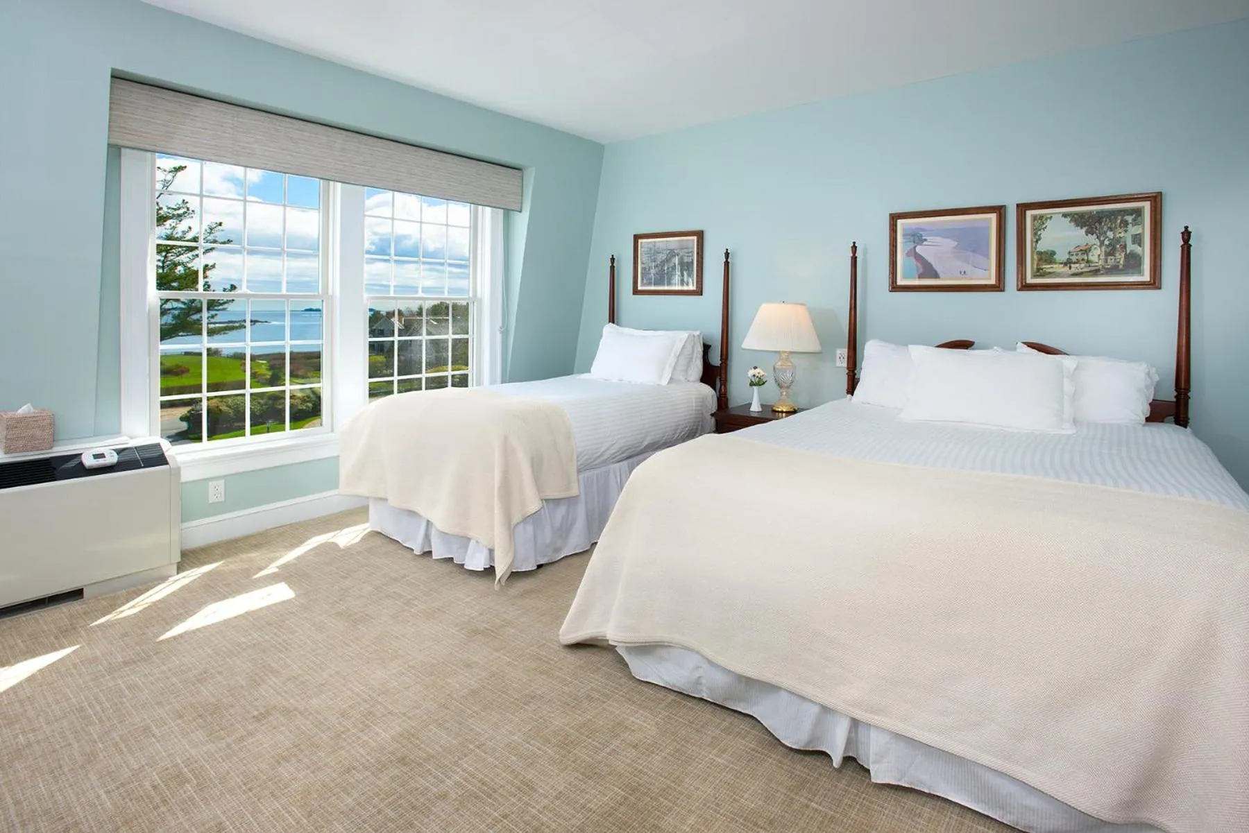 View (from property/room), Bed in Black Point Inn