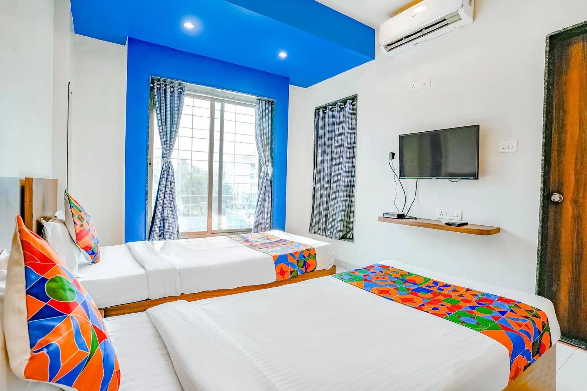 TV and multimedia, Bed in FabHotel 24 Baner - Nr MCF Camp