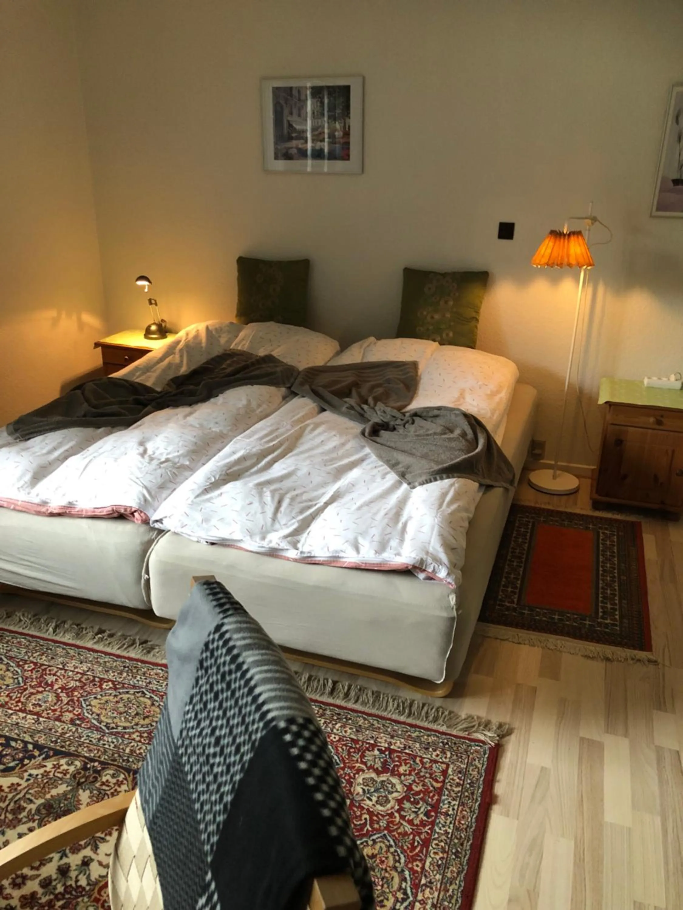 Bed in Bramming city privat overnatning , ingen morgenmad