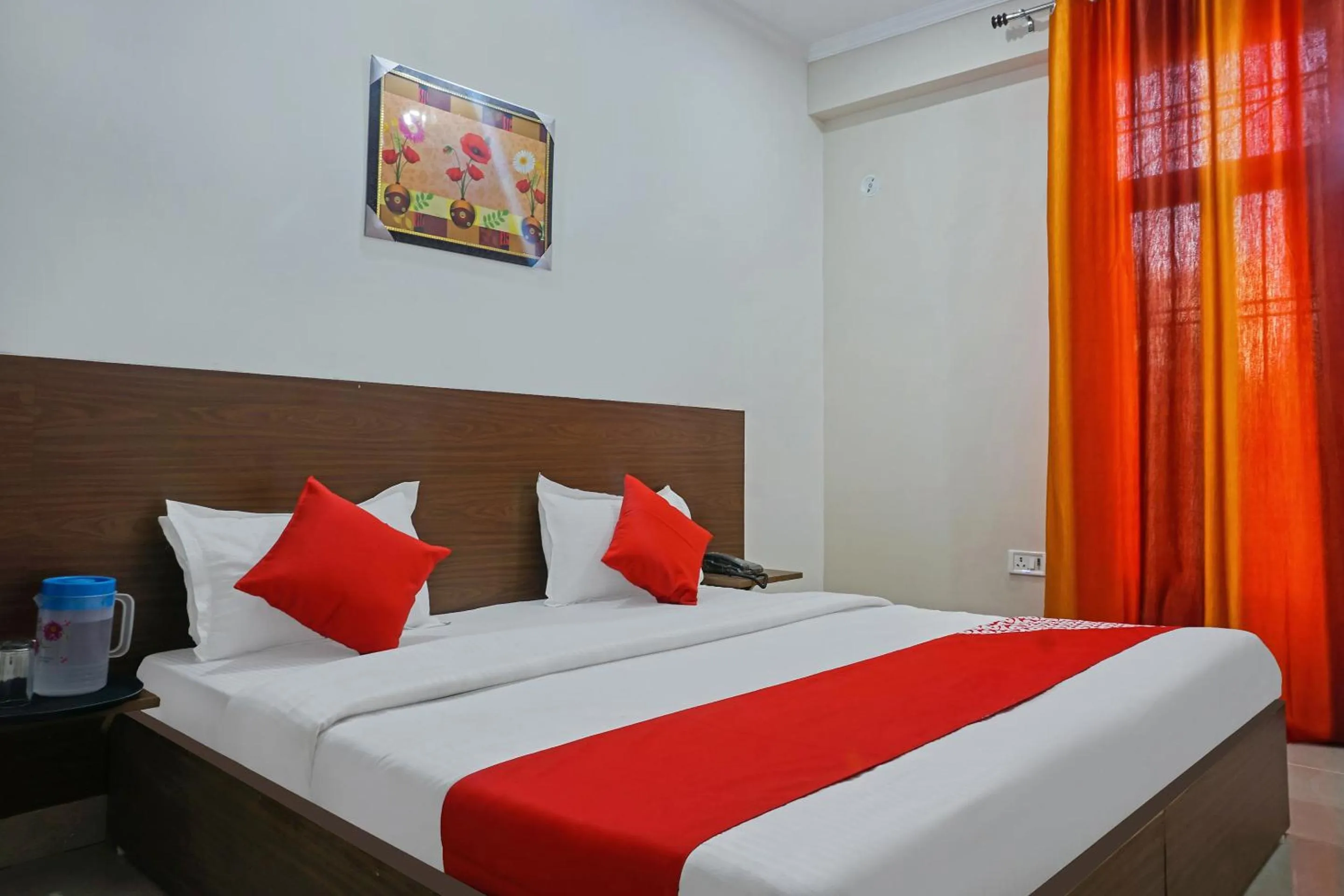 Bedroom, Bed in Hotel O Quadis