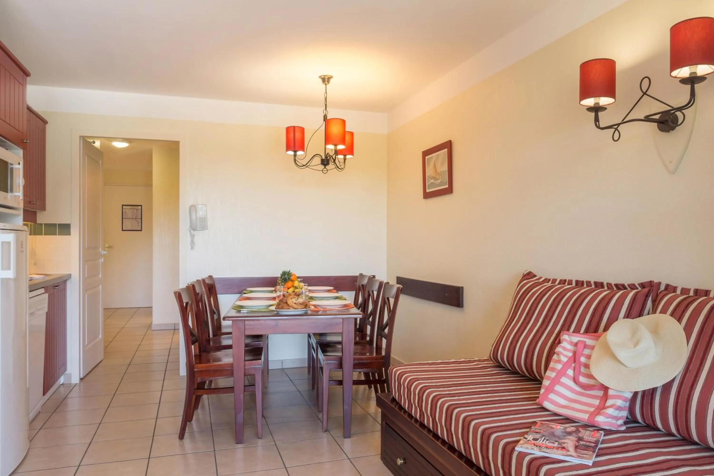 Living room in Résidence Pierre & Vacances Le Domaine de Gascogne