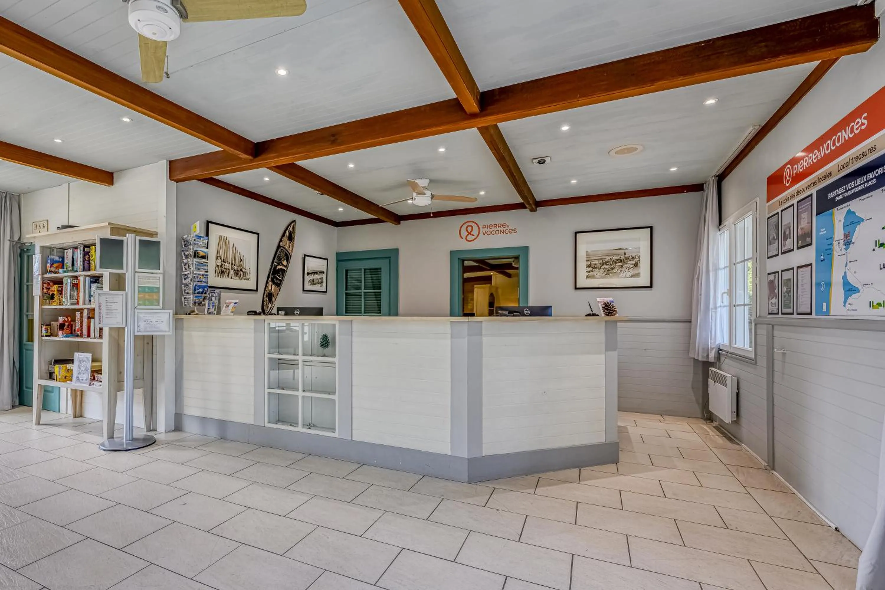 Lobby or reception in Résidence Pierre & Vacances Le Domaine de Gascogne