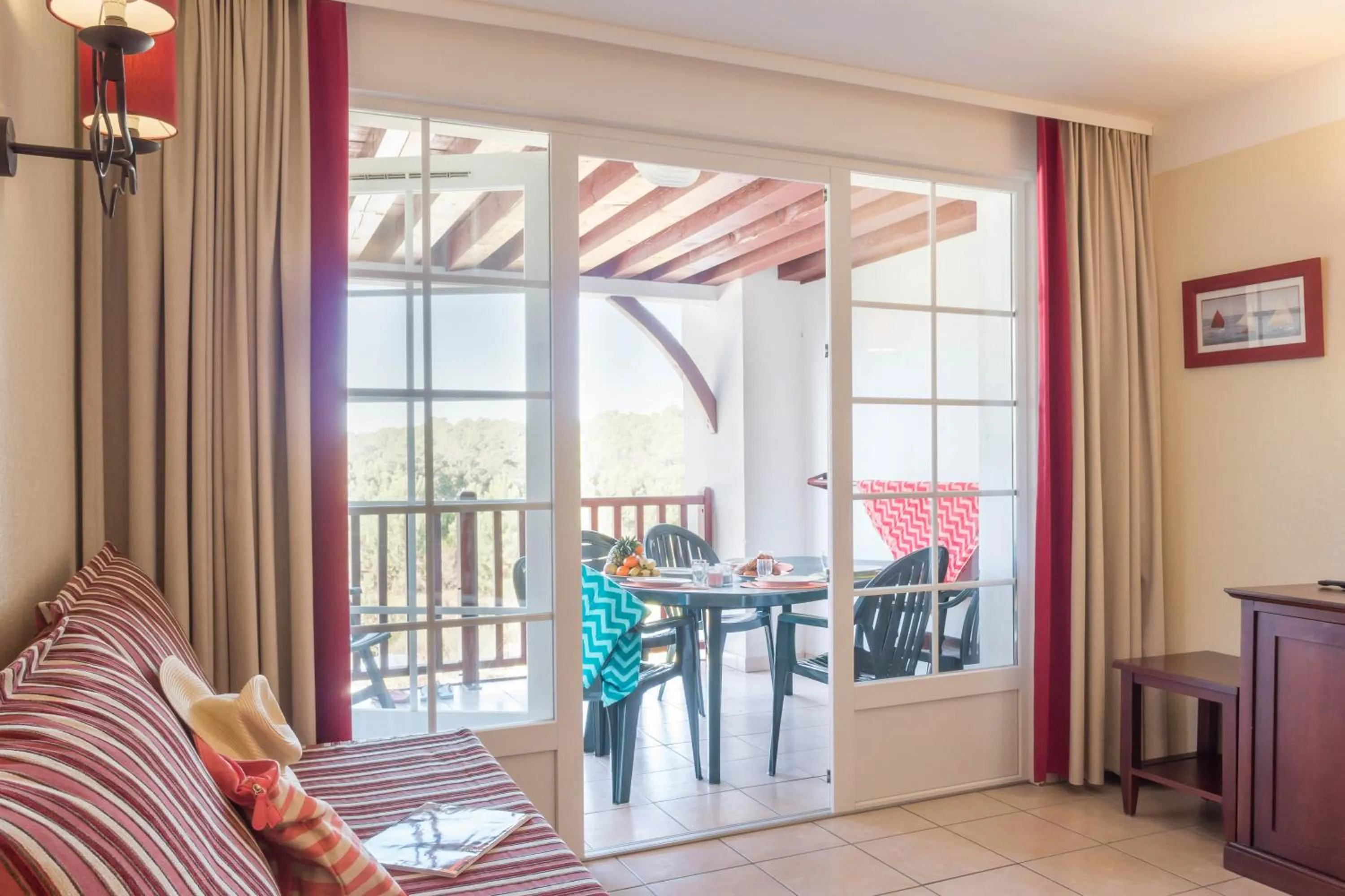 Living room in Résidence Pierre & Vacances Le Domaine de Gascogne