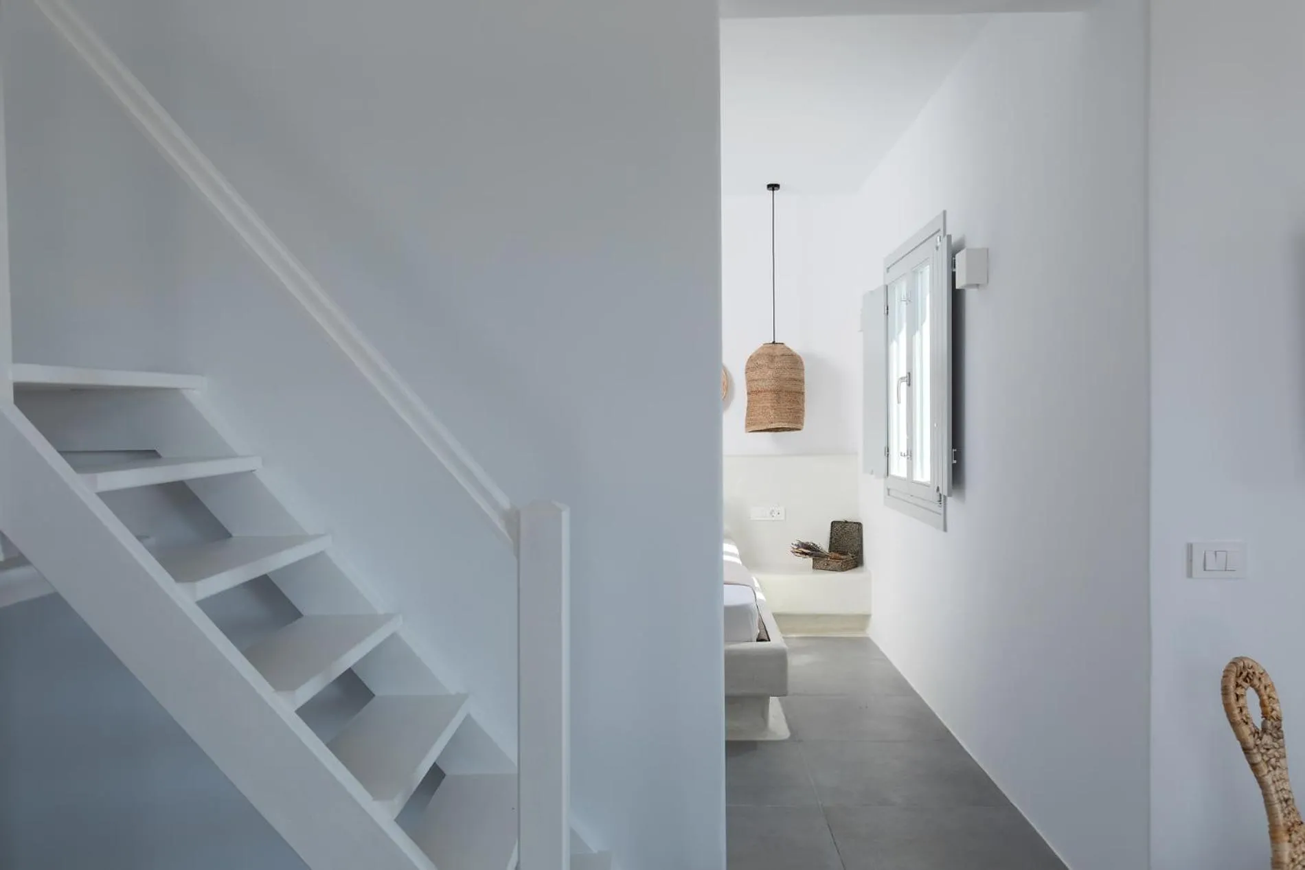 Bedroom in Bianco Diverso Suites