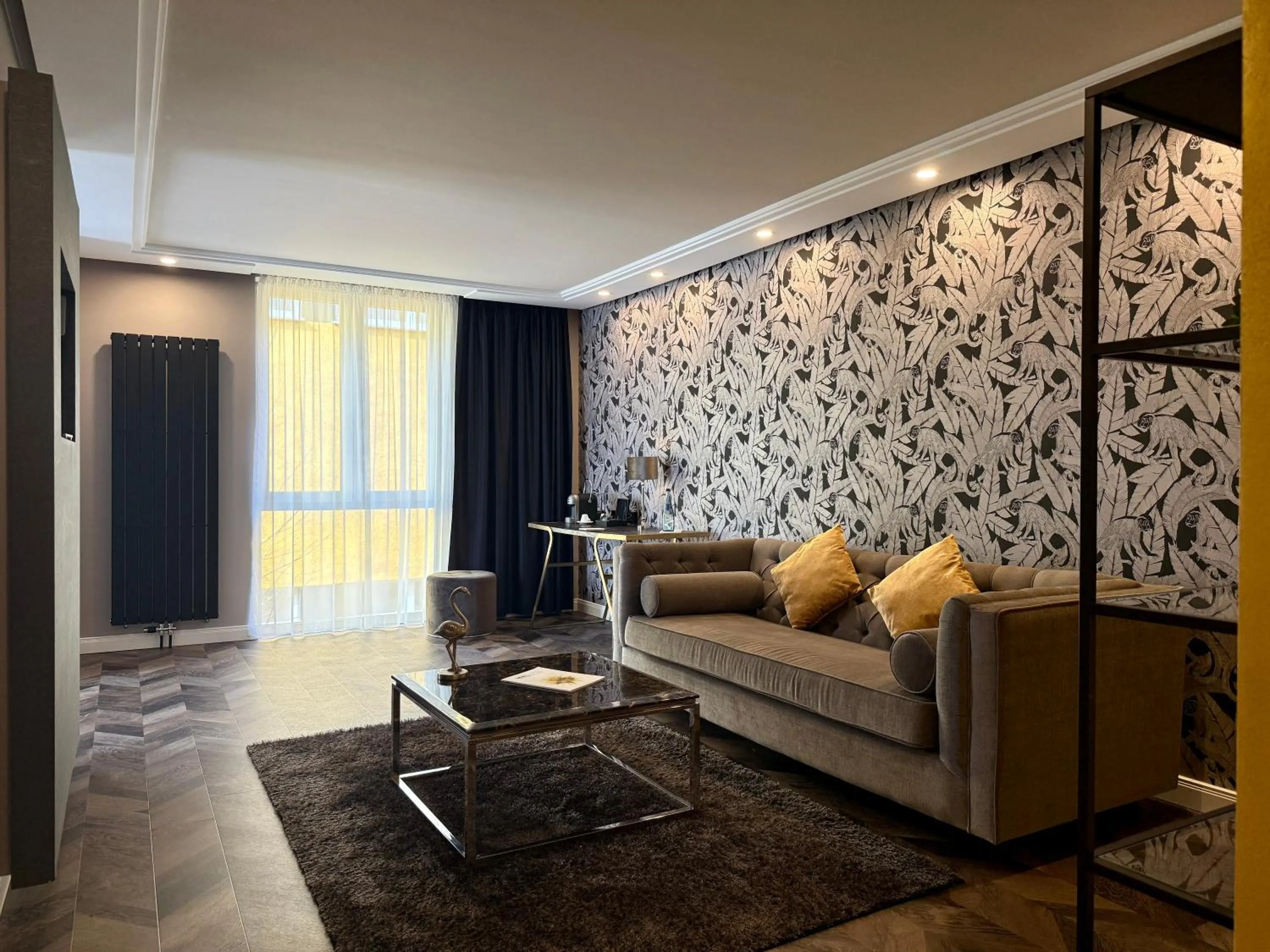 Living room in Boutique Hotel Zuckerfabrik Stuttgart