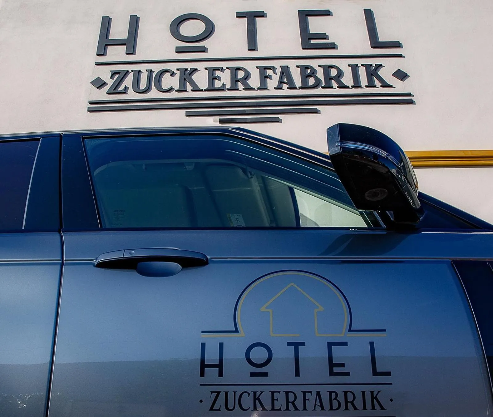 Logo/Certificate/Sign in Hotel Zuckerfabrik