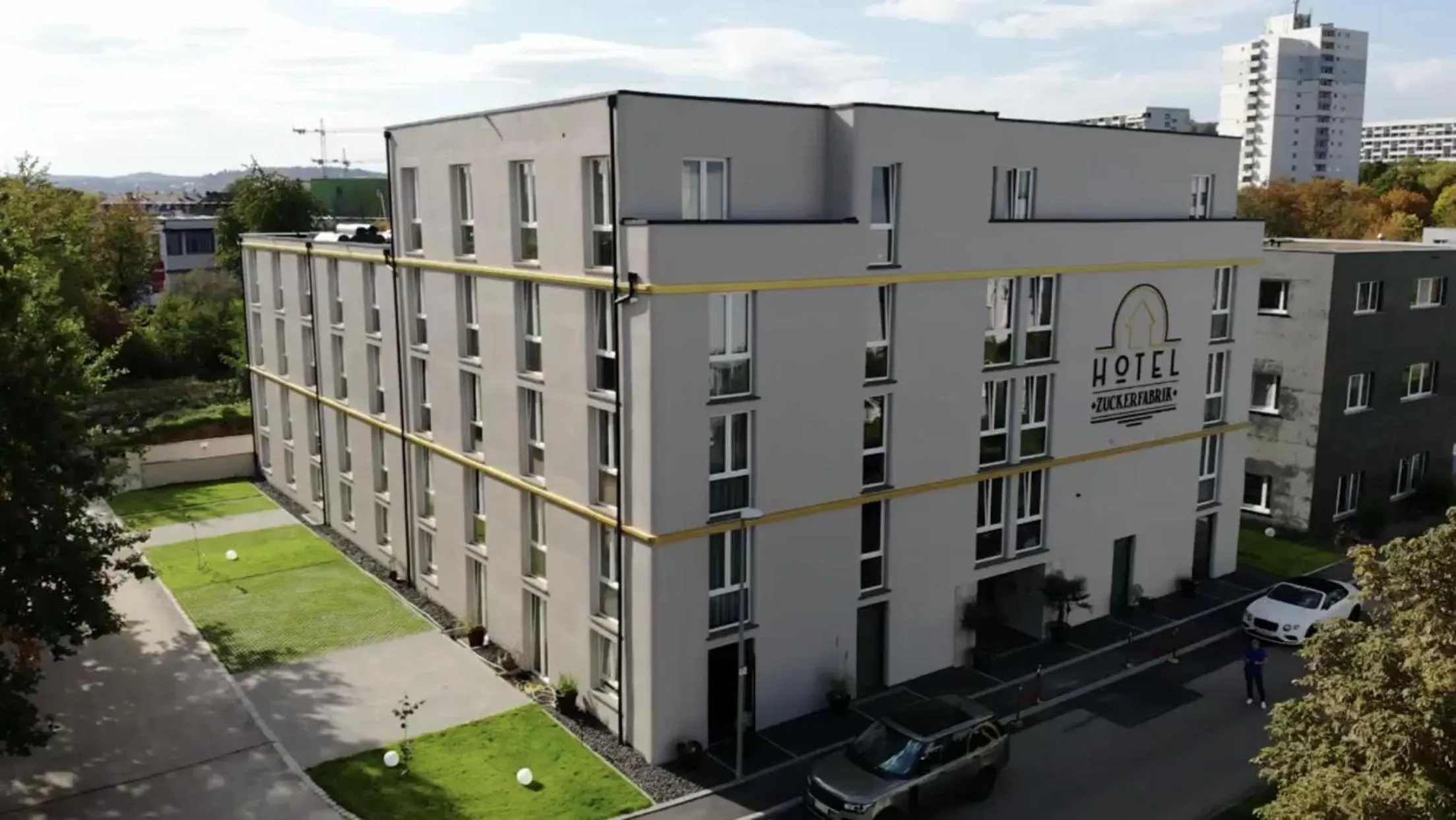 Property building in Hotel Zuckerfabrik