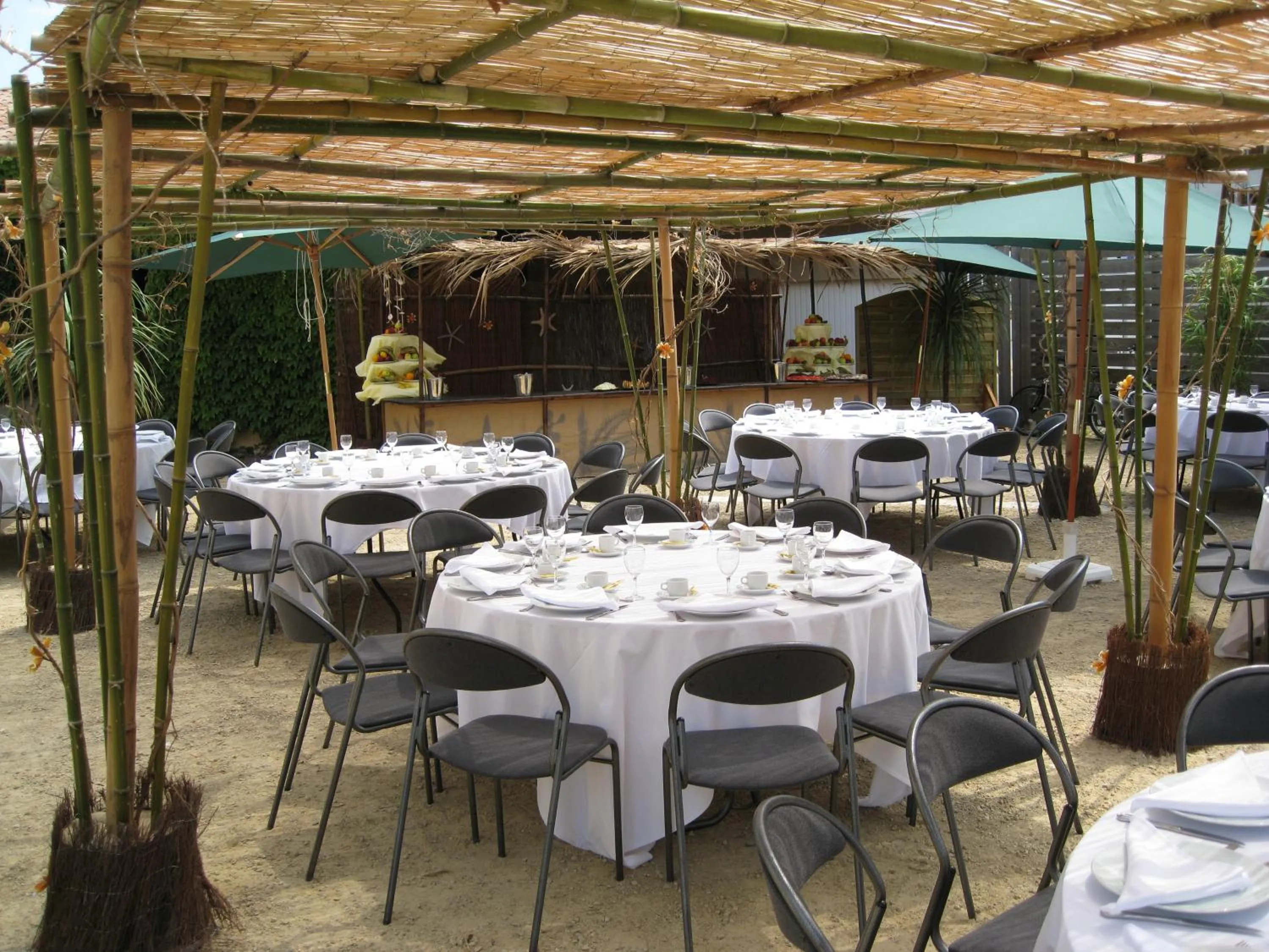 Patio in Village Pierre & Vacances Moliets