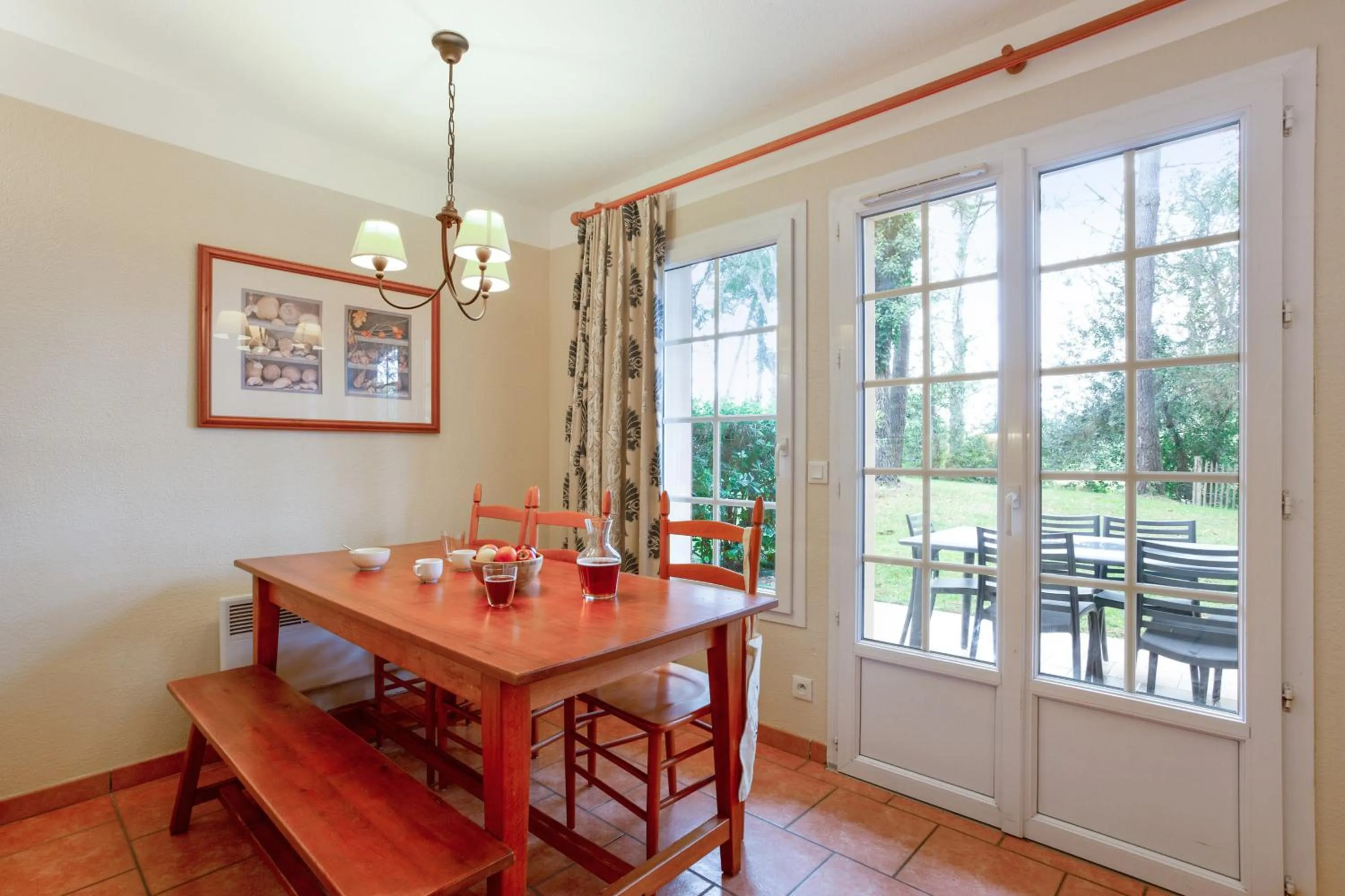 Patio in Village Pierre & Vacances Moliets