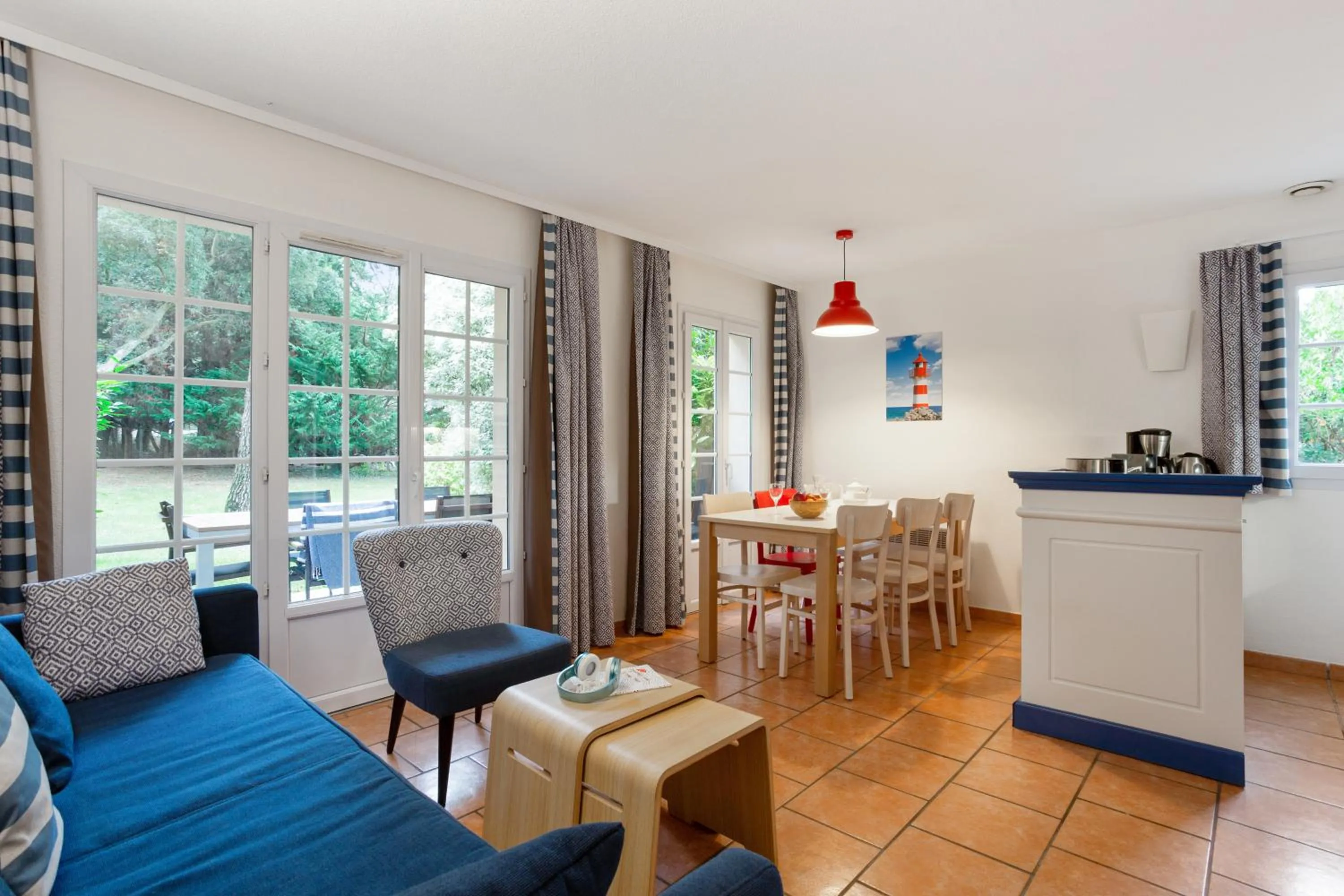 Kitchen or kitchenette in Village Pierre & Vacances Moliets