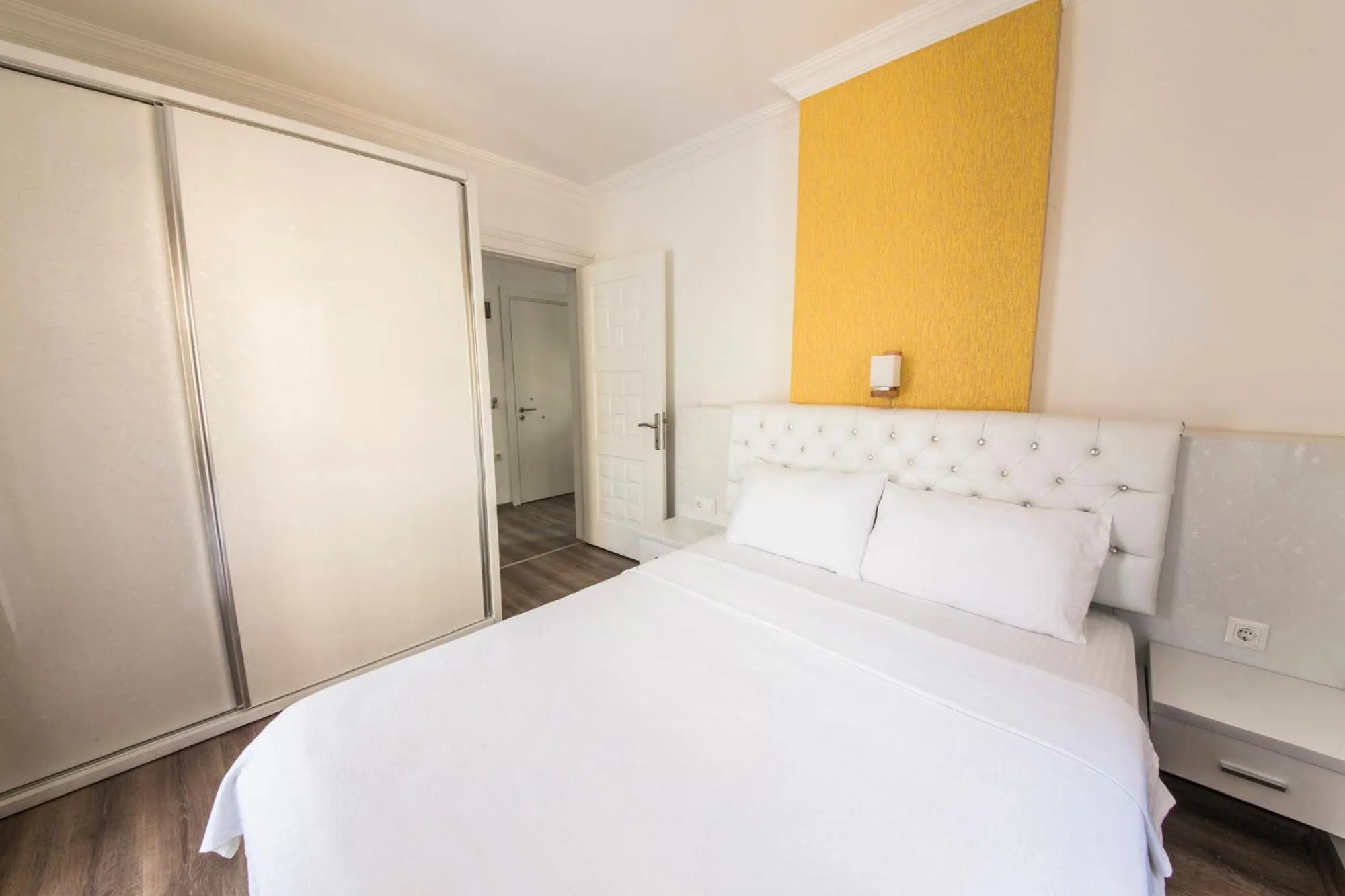 Bedroom, Bed in dekatria rooms&aparts