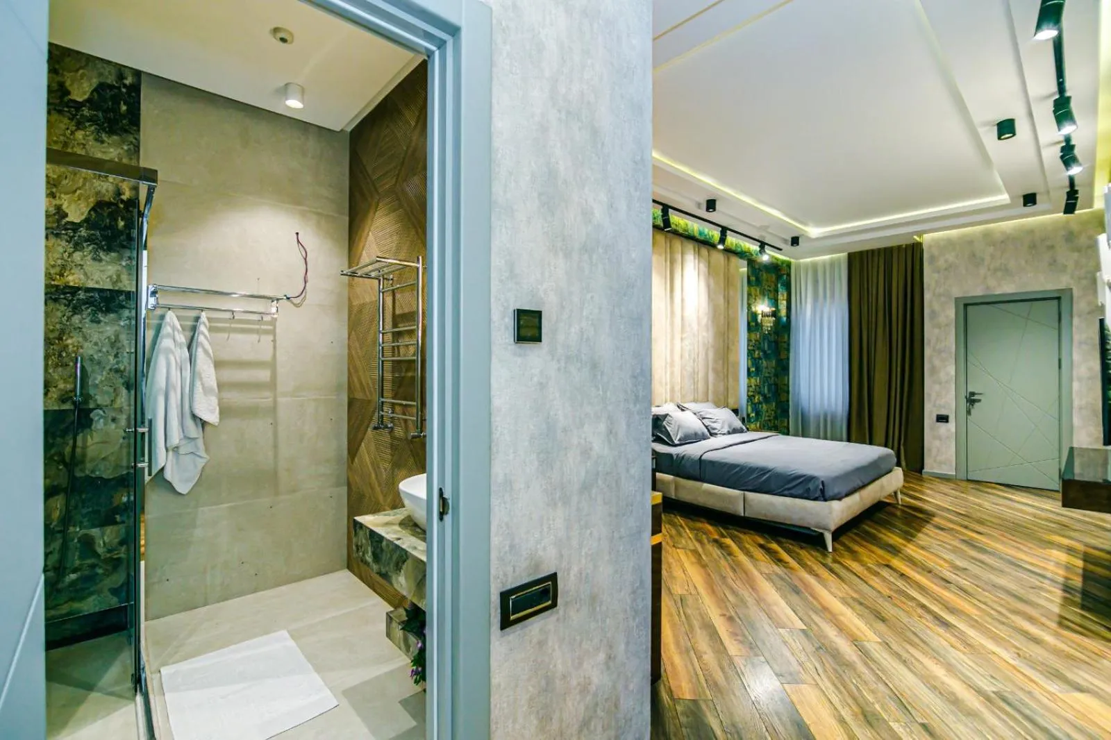 Bed in INDILA Luxury Apartment in Nizami street