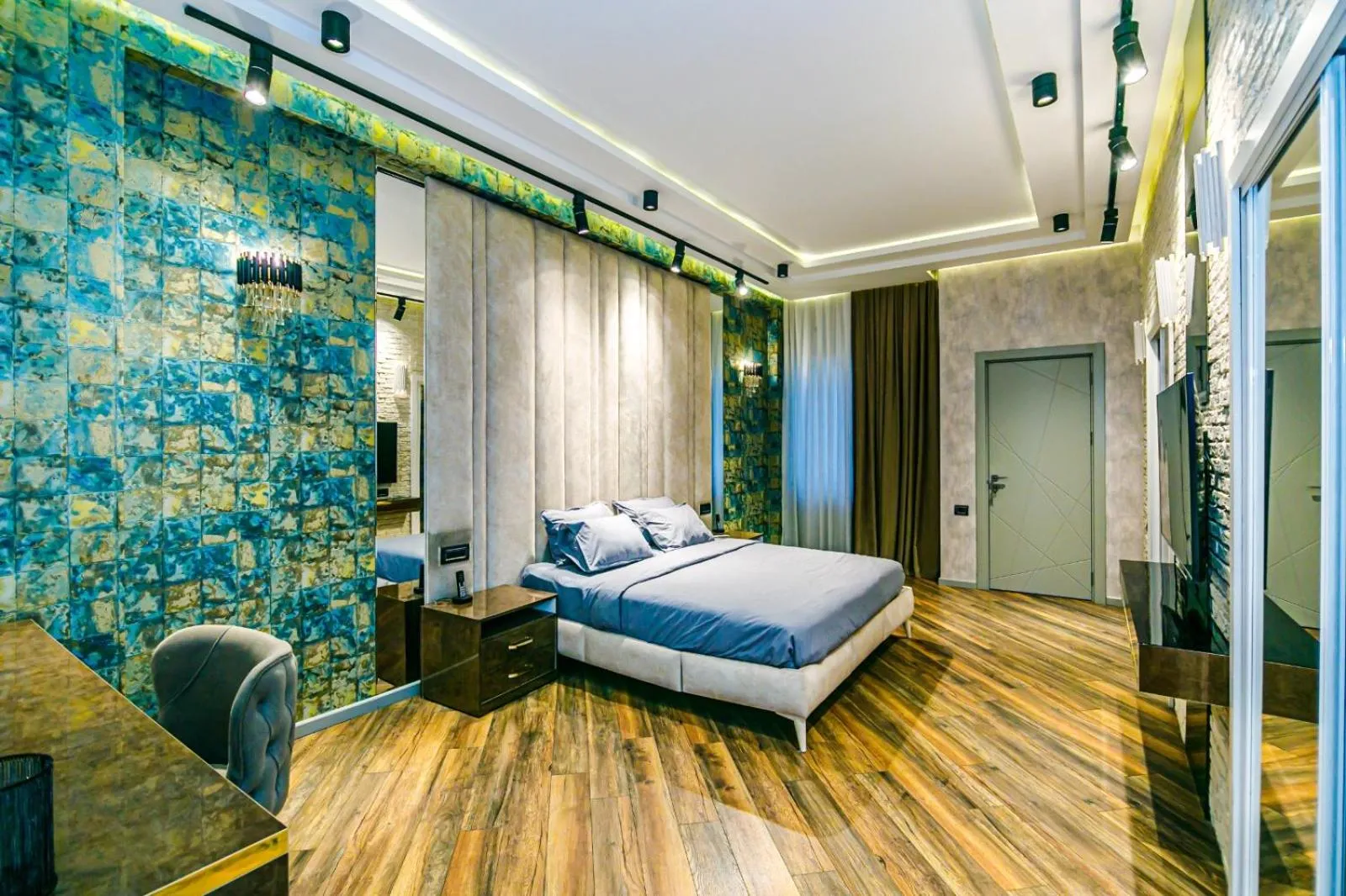 Bed in INDILA Luxury Apartment in Nizami street