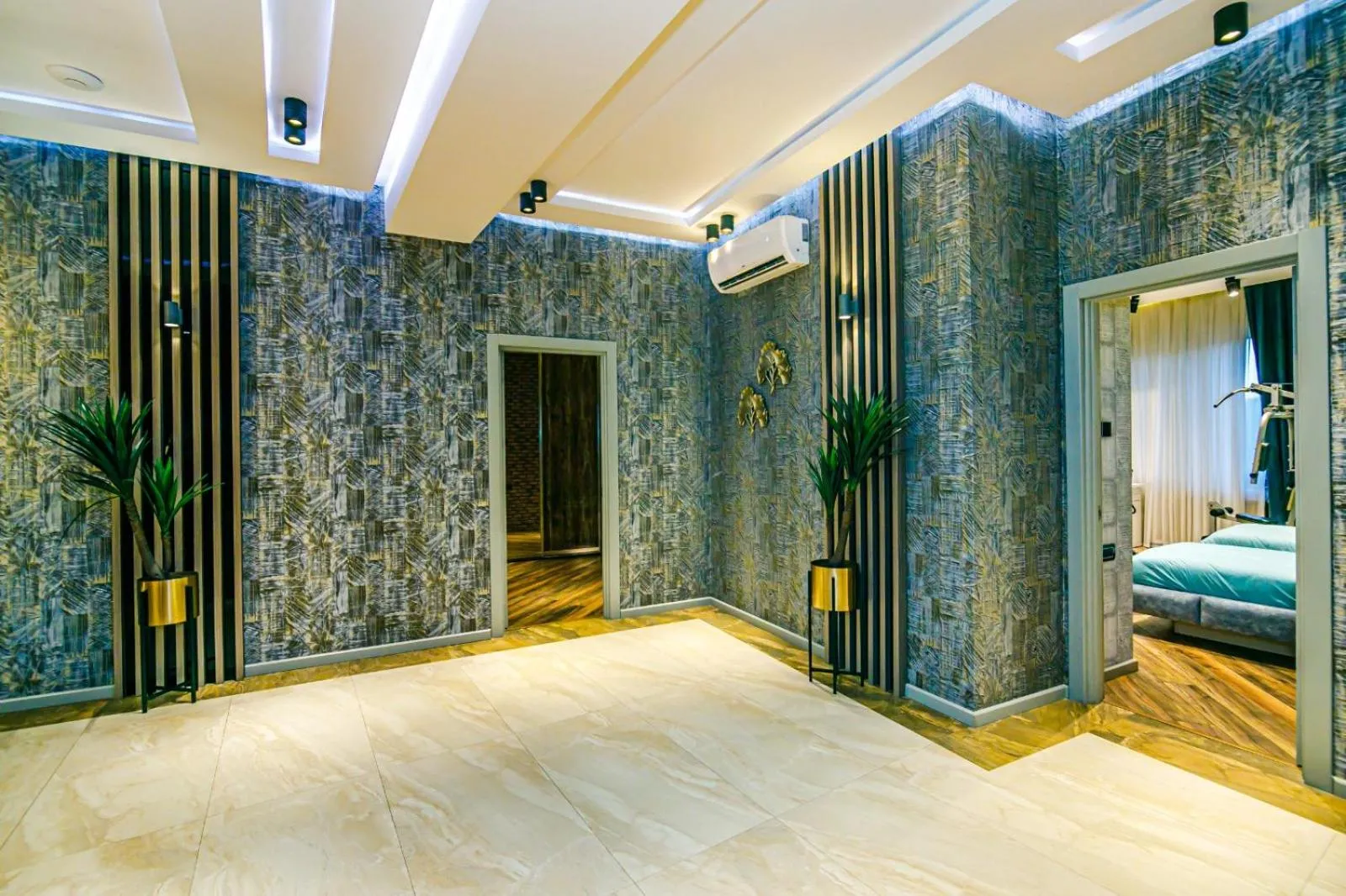 Bed in INDILA Luxury Apartment in Nizami street