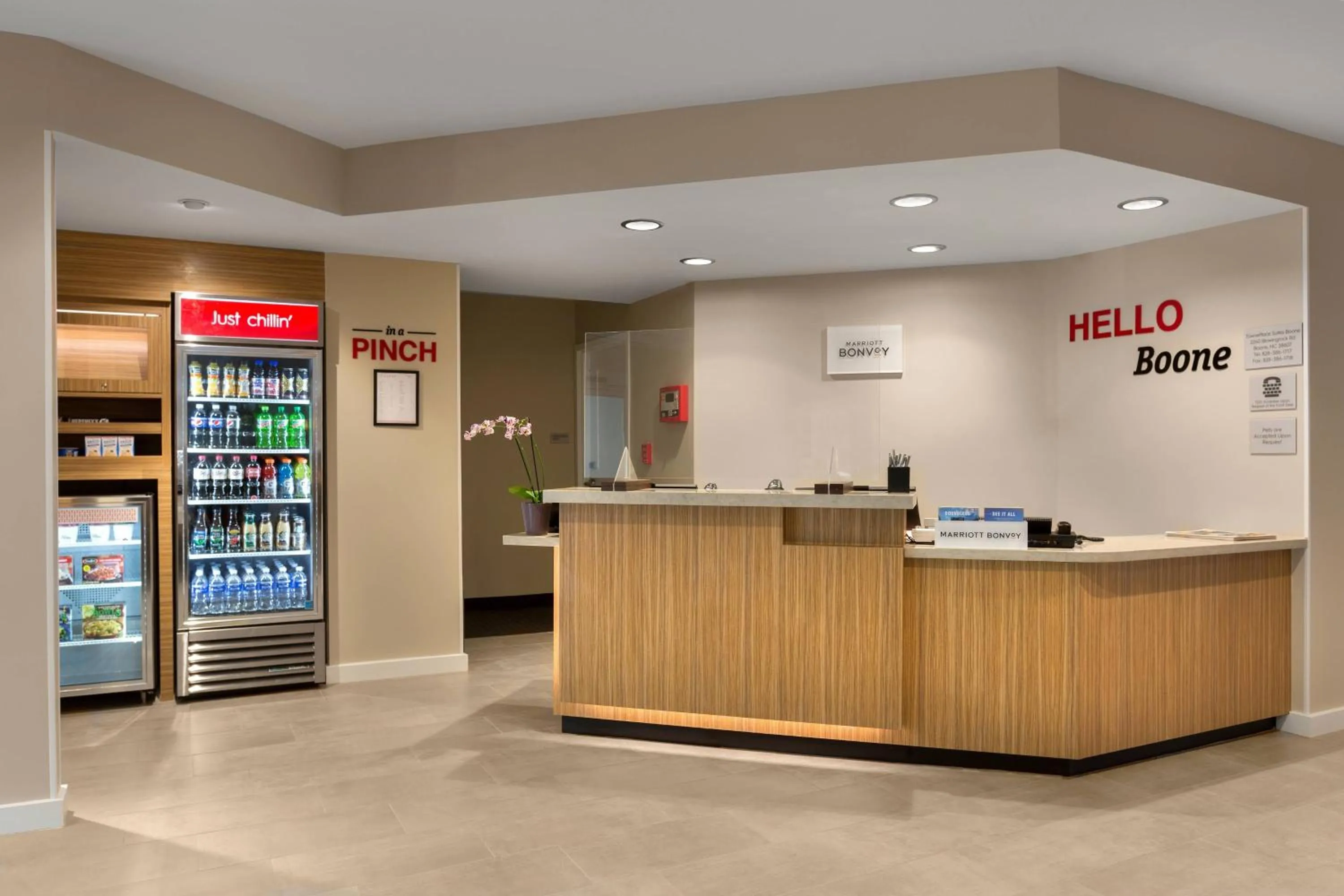 Lobby or reception in TownePlace Suites Boone