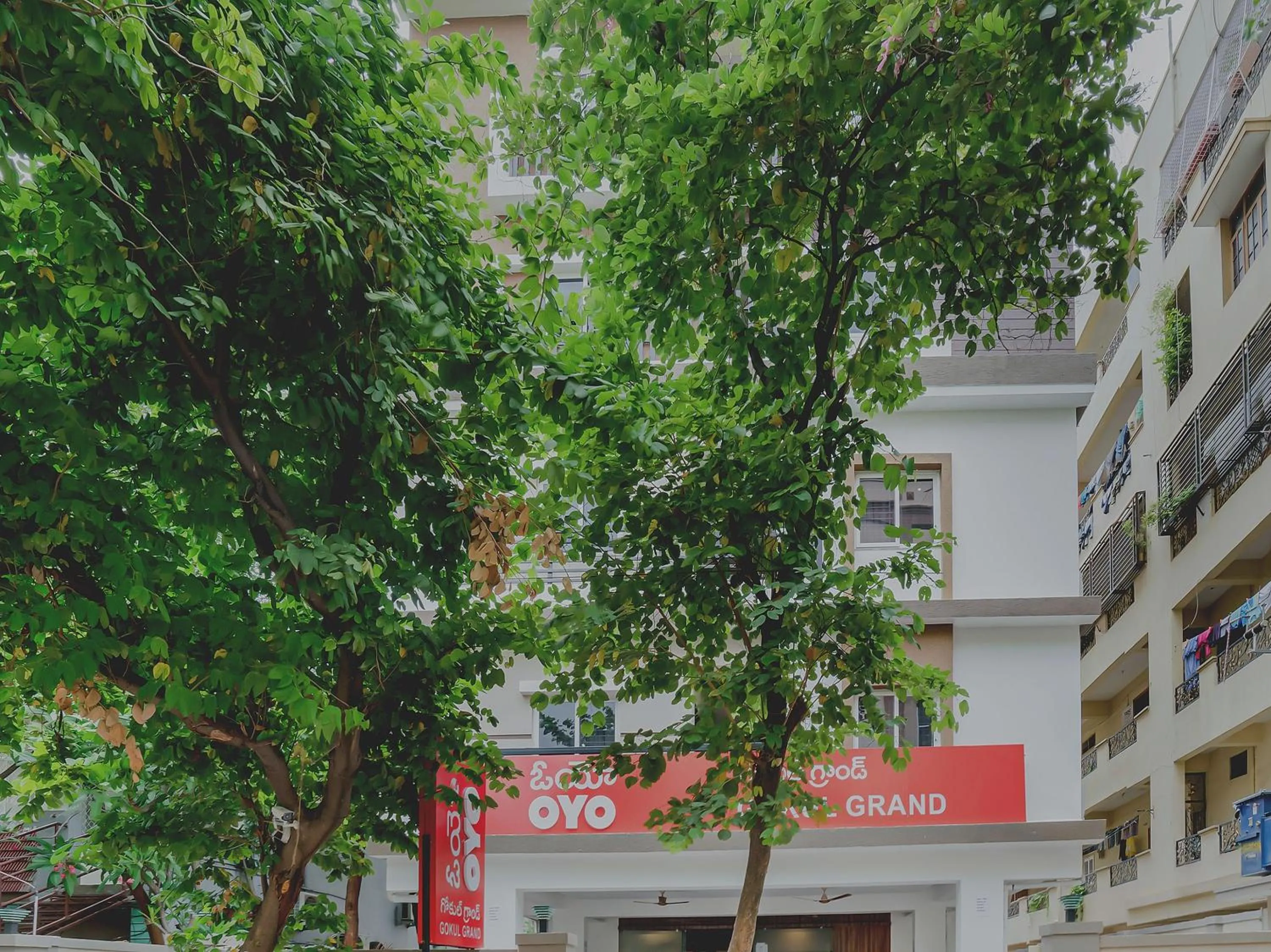 Facade/entrance in Super Hotel O Gokul Grand Near SR Nagar Police Station