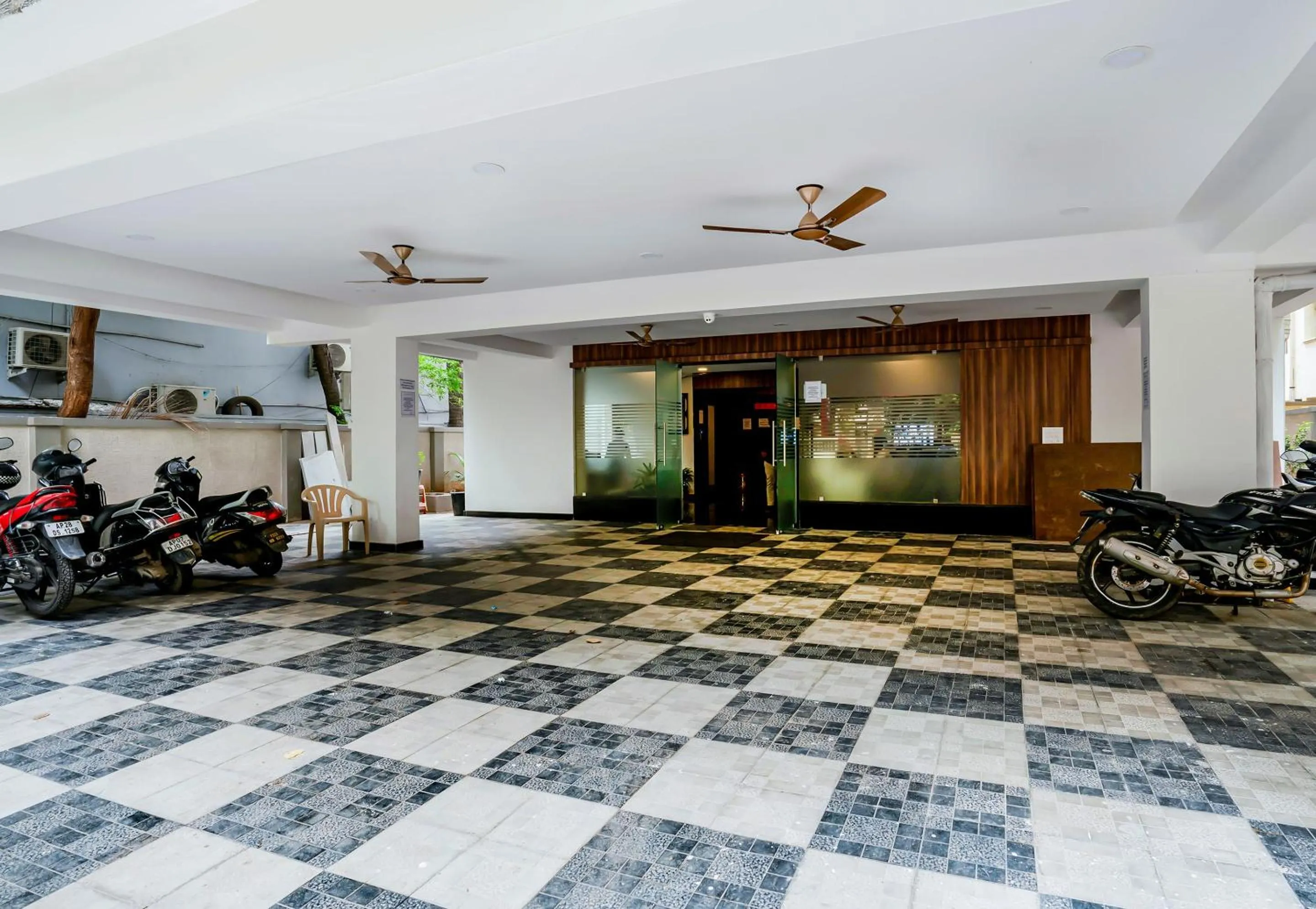 On site in Super Hotel O Gokul Grand Near SR Nagar Police Station