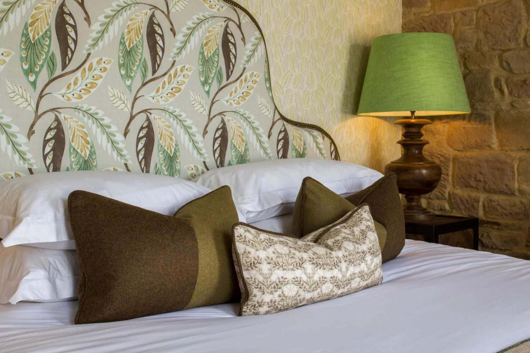 Bed in Beadnell Towers Hotel