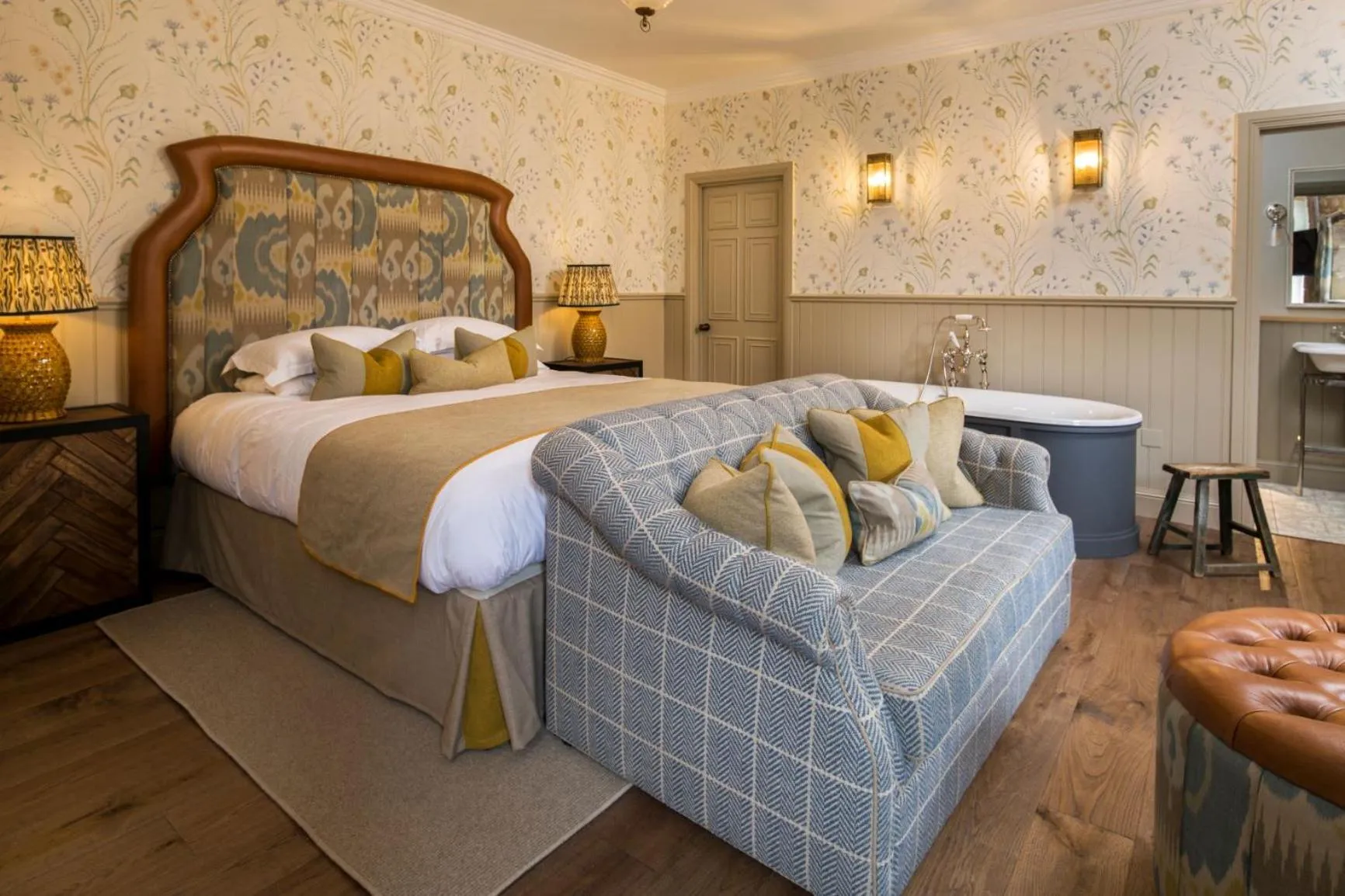 Bedroom, Bed in Beadnell Towers Hotel