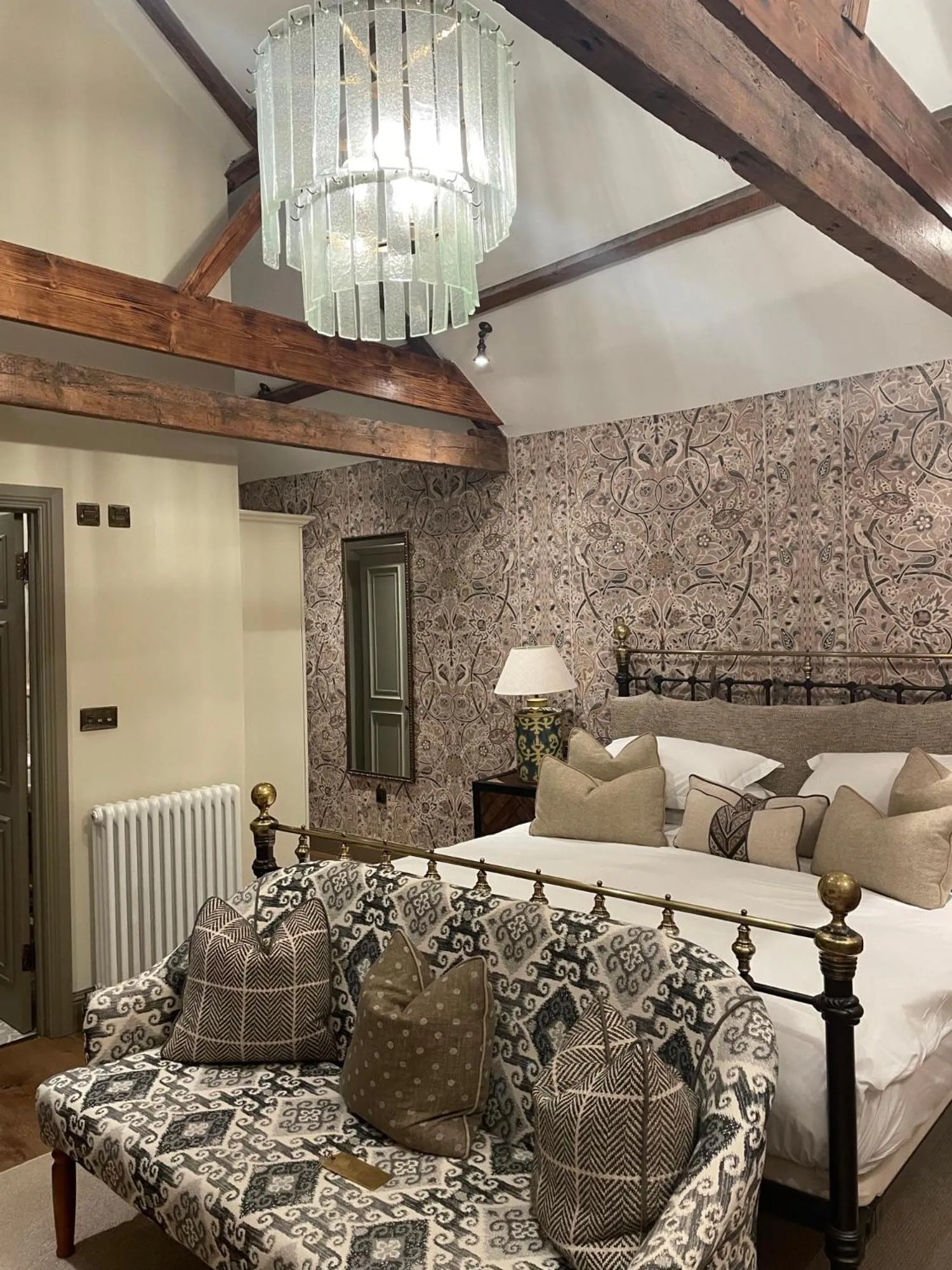 Bedroom in Beadnell Towers Hotel