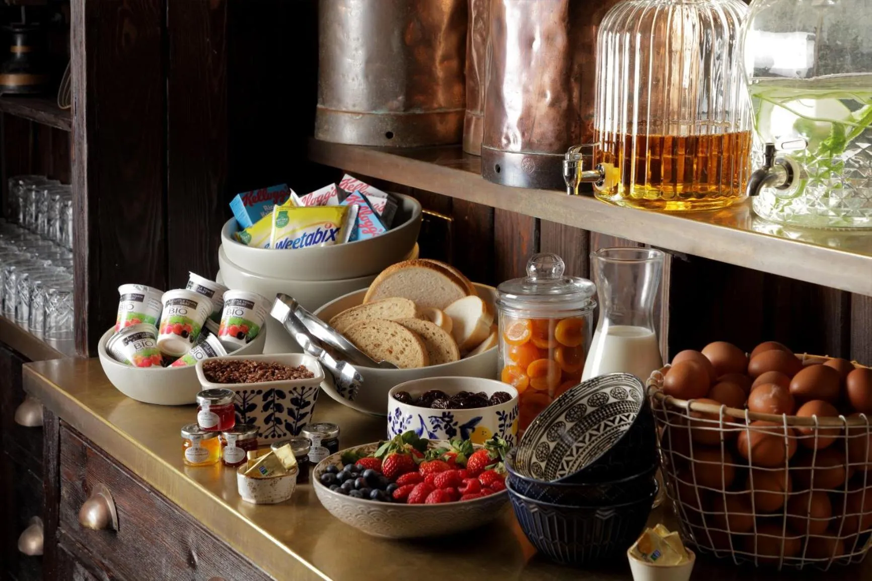 Breakfast in Beadnell Towers Hotel