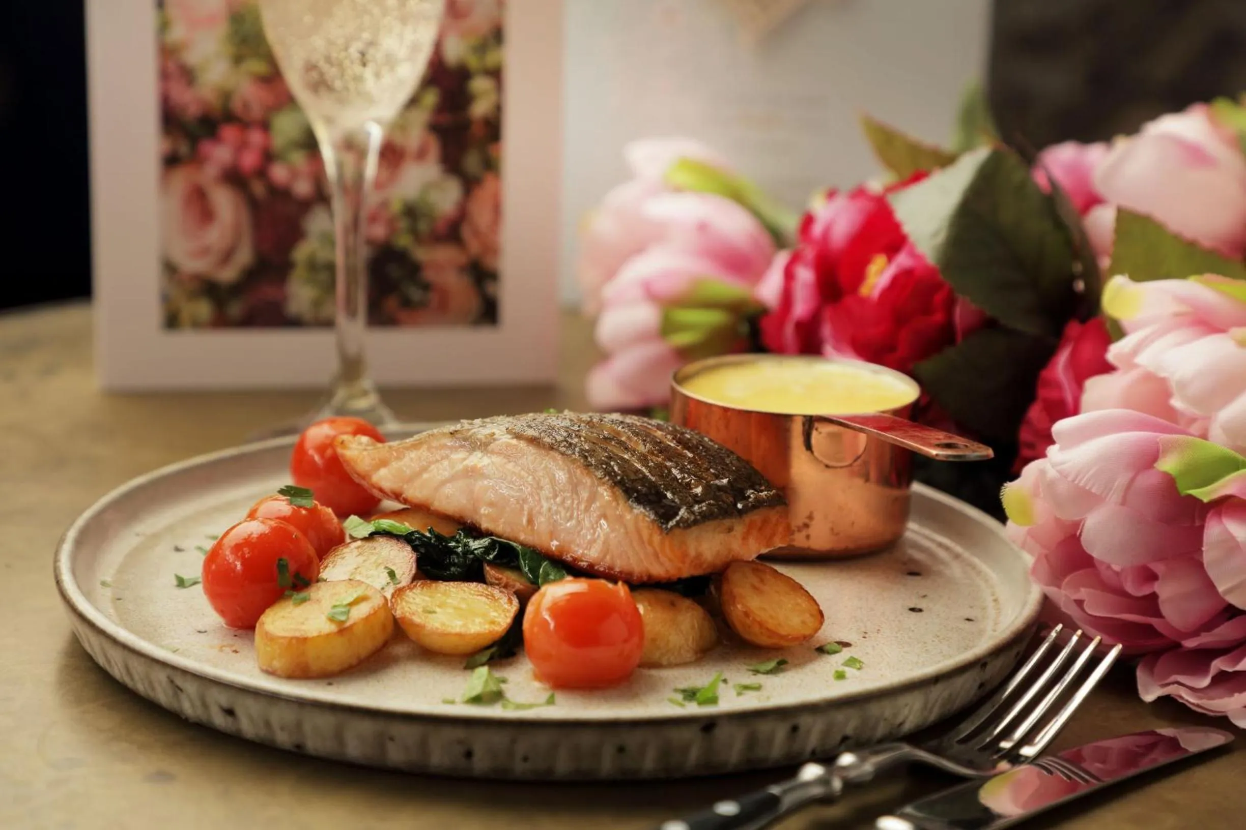 Food in Beadnell Towers Hotel