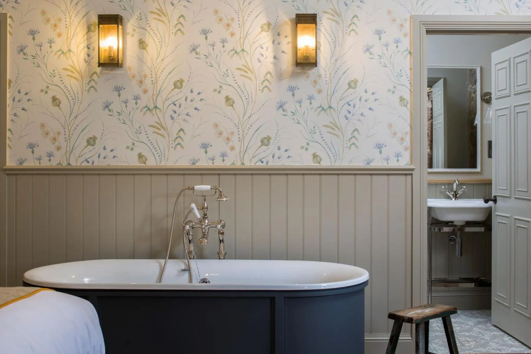 Bath in Beadnell Towers Hotel